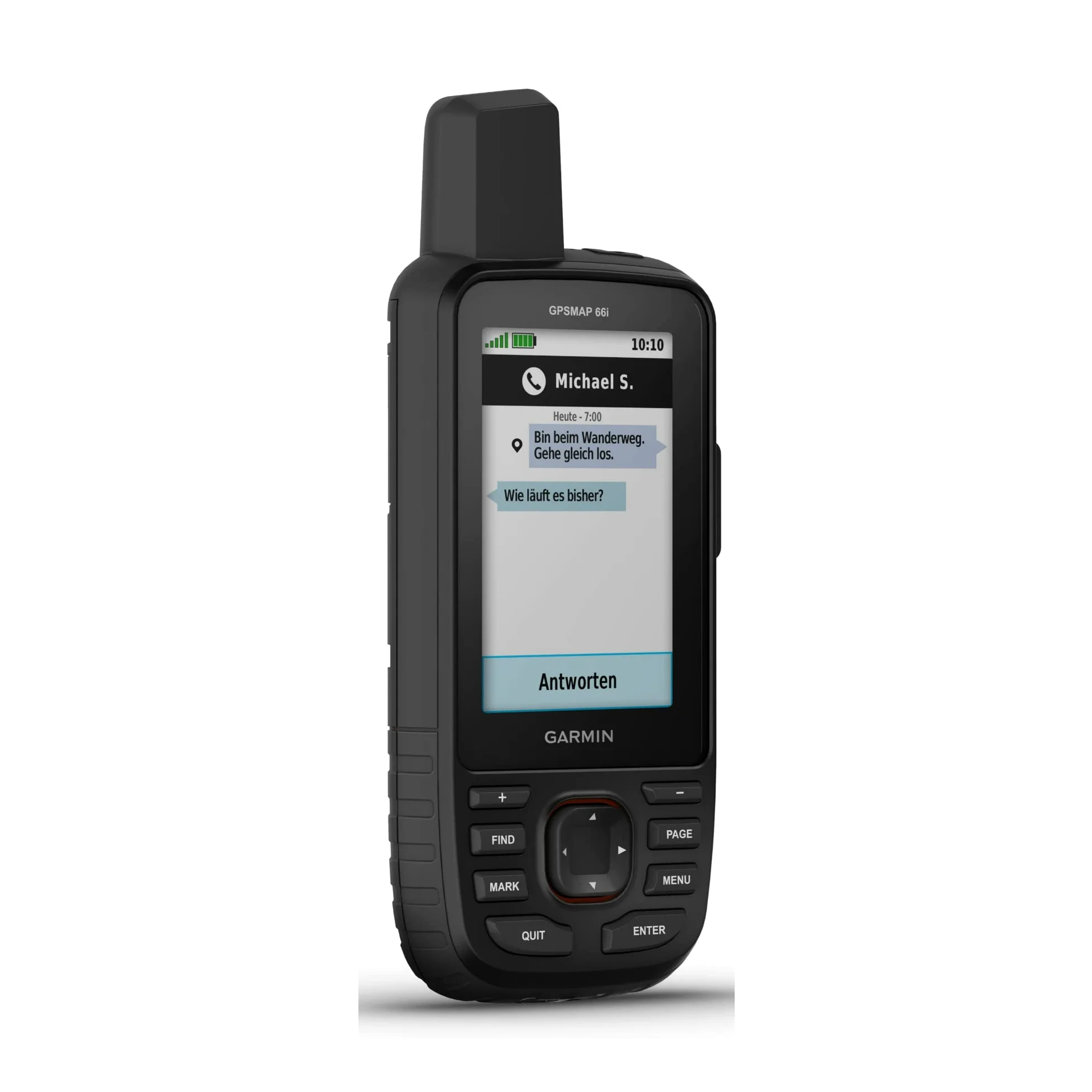 Garmin GPSMAP 66i, comunicador GPS portátil y satelital, con mapeo TopoActive y tecnología inReach, Multicolor
