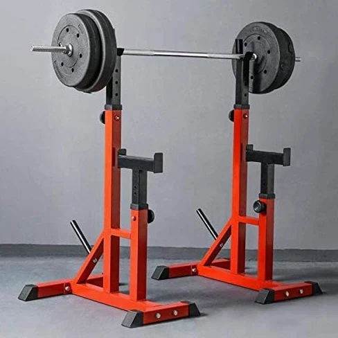 Soporte multifunción ajustable para sentadillas para gimnasio en casa, entrenamiento de fuerza y entrenamientos de cuerpo completo, diseño que ahorra espacio