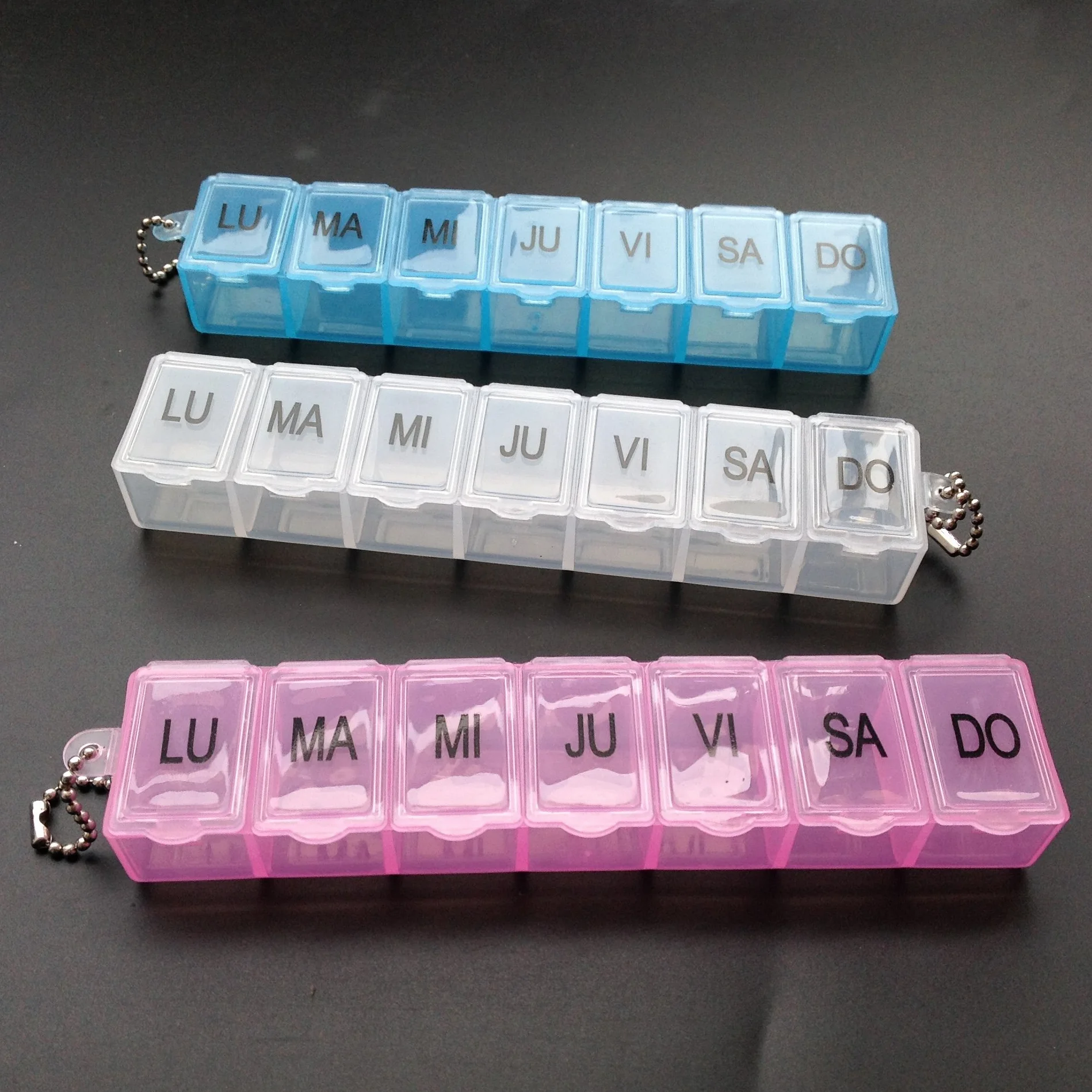 Caja de Pastillas 7 Dias Semanal HC Enterprise H04