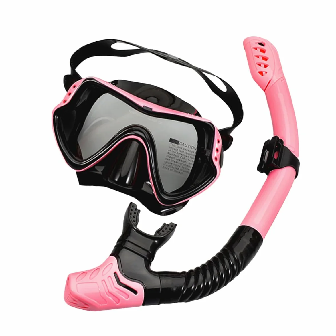 POPETPOP Equipo de Snorkel y Gafas Gafas de Esnórquel Tubo de Respiración para Buceo y Snorkel el Mar Material Resistente al Agua