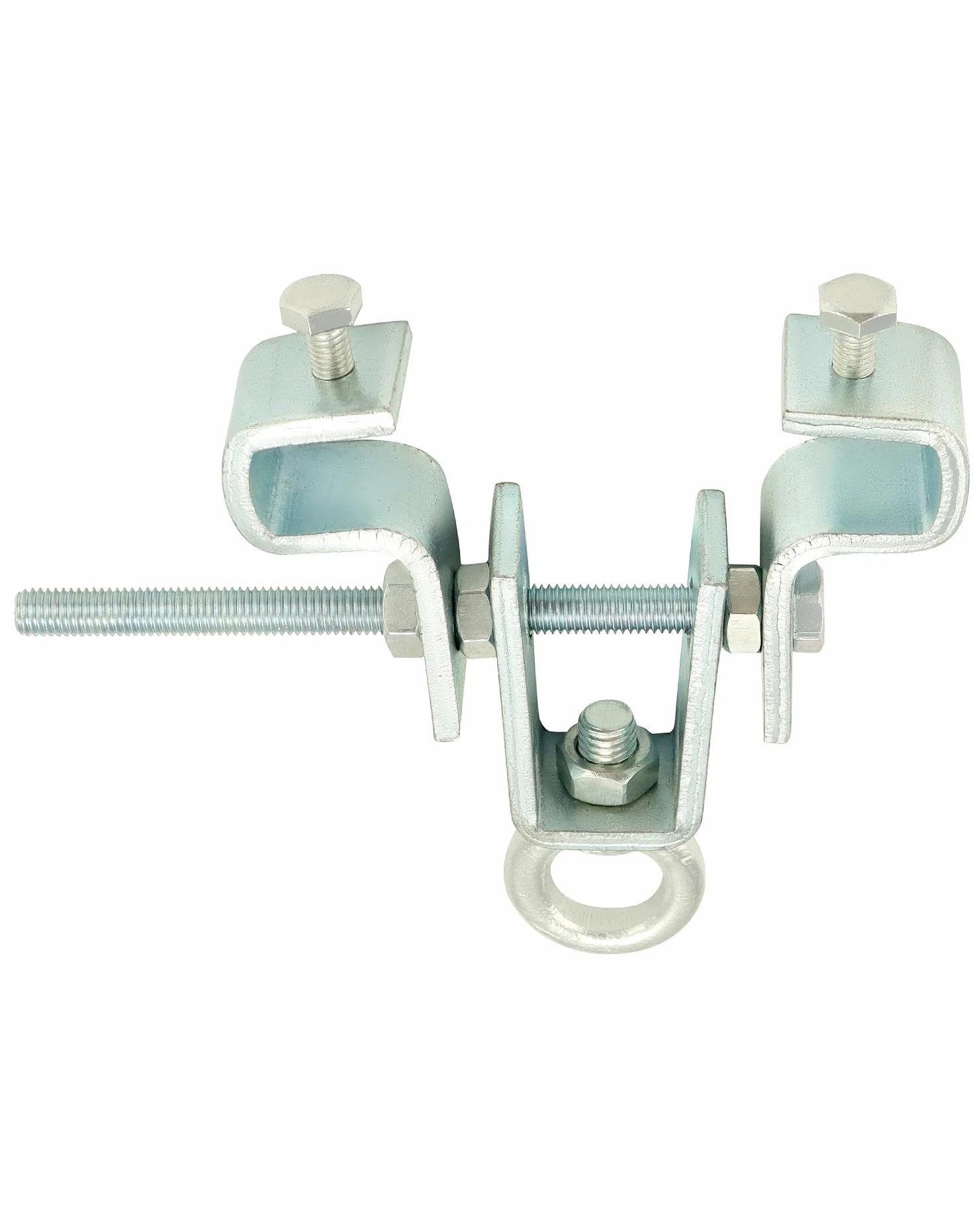 QWORK® Colgador de Saco de Boxeo, Soporte de Abrazadera de viga en I, Accesorios de Saco de Boxeo para viga, Ajustado de 6.3 cm a 19 cm