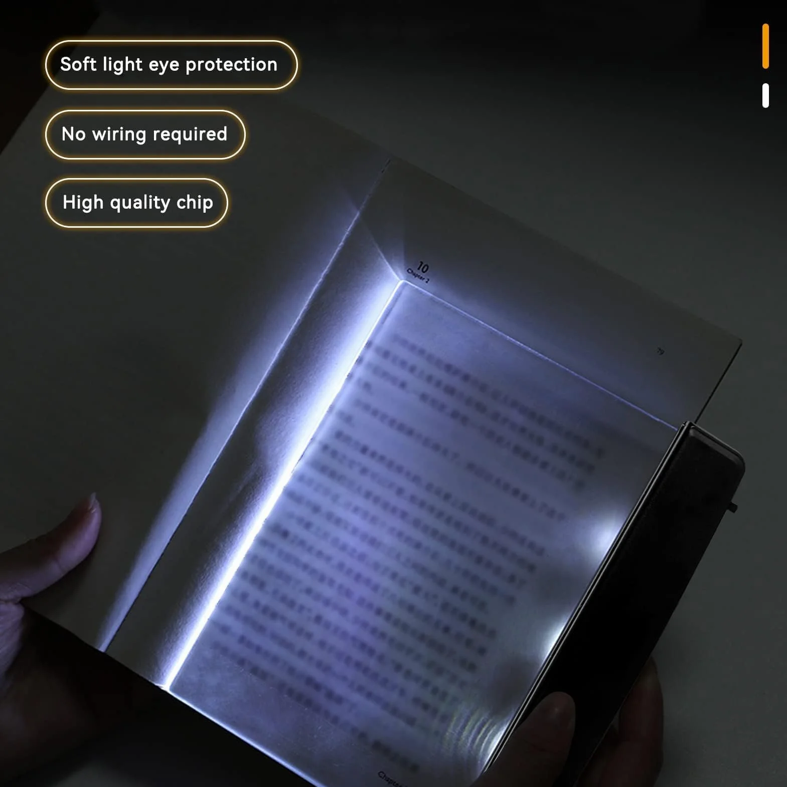 HERCHR Luz Para Leer Libros En La Cama, Lampara Lectura Para El Dormitorio