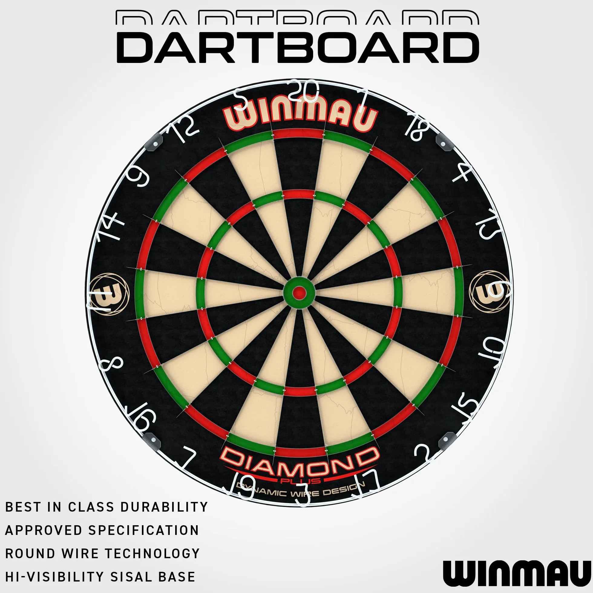 Winmau Diamond Plus Diana profesional de cerdas