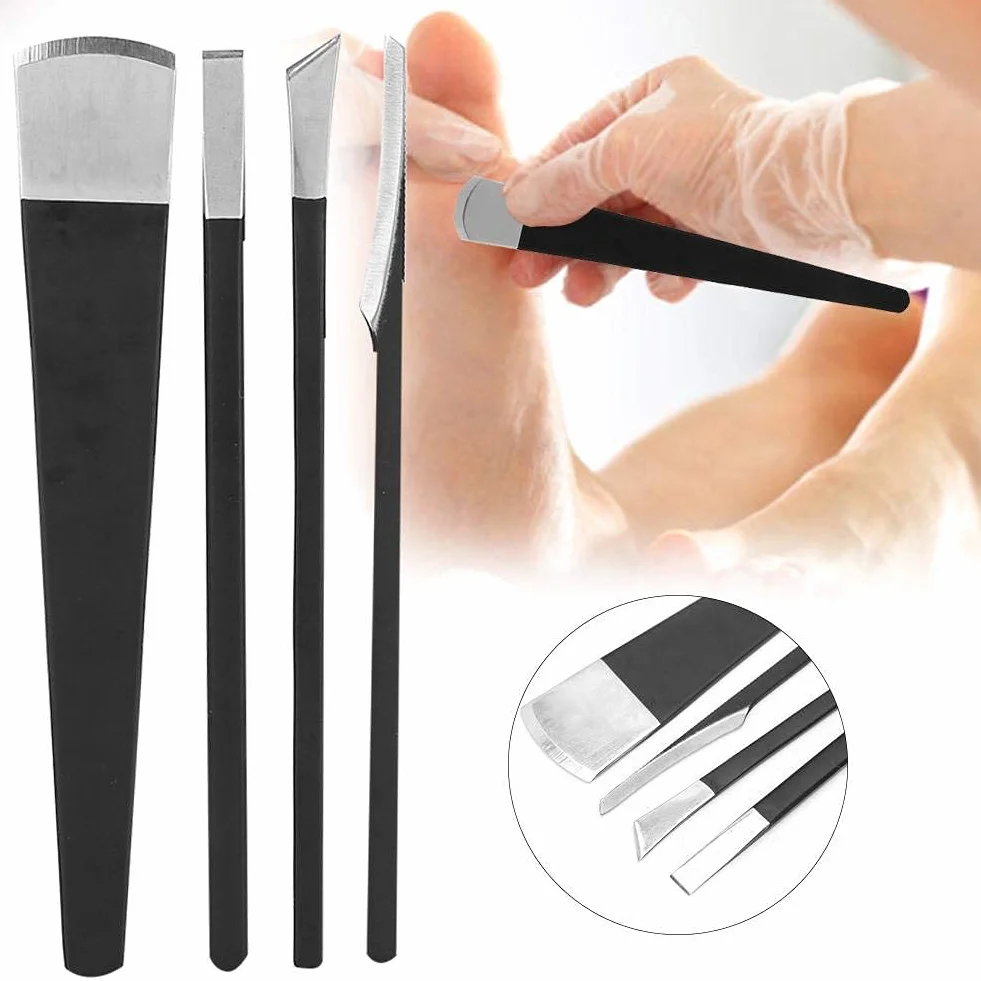 Bisturi de Podologo Cortacallos Acero Inoxidable Kits de cuchillos de pedicura