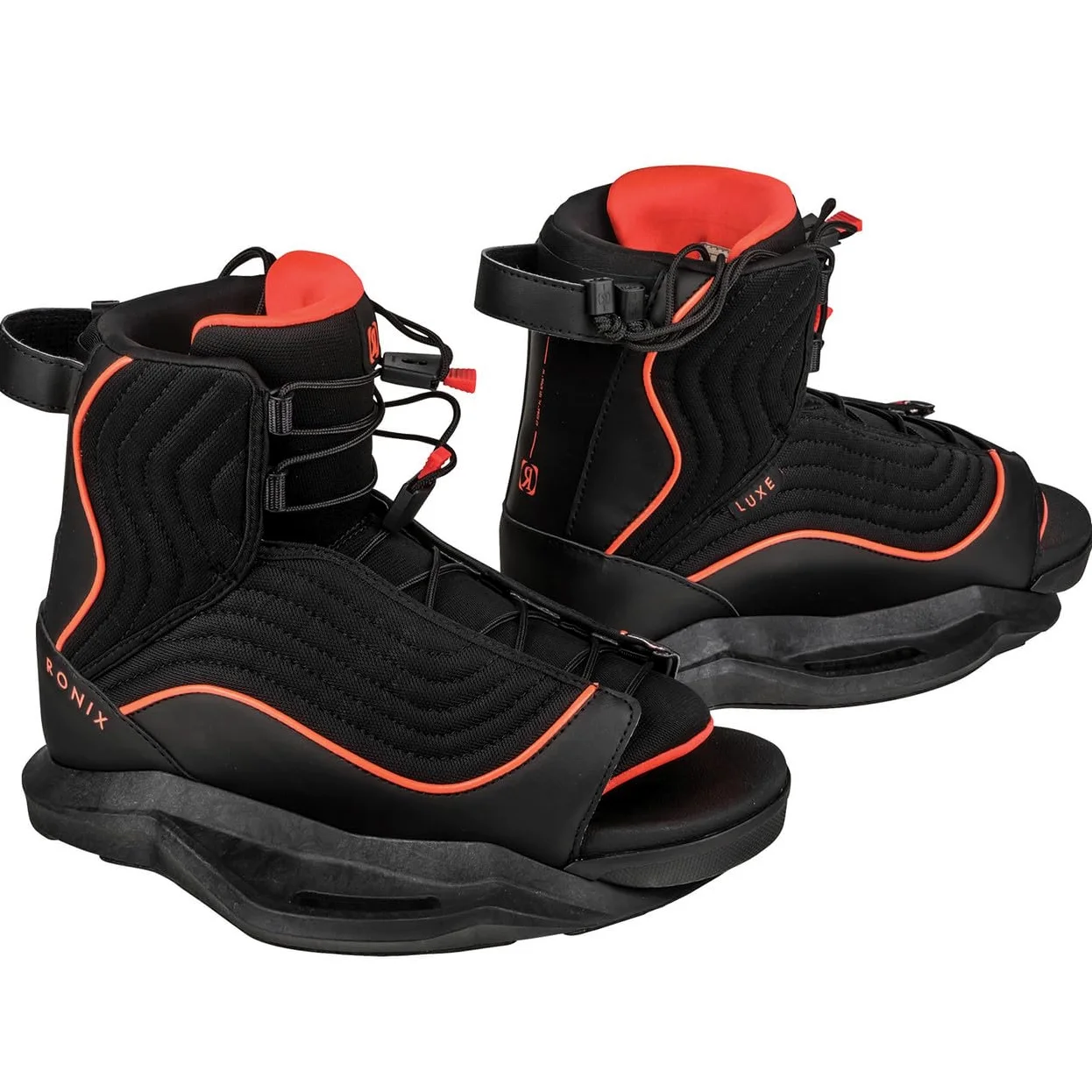 RONIX Luxe Boots 2023 Black/Coral