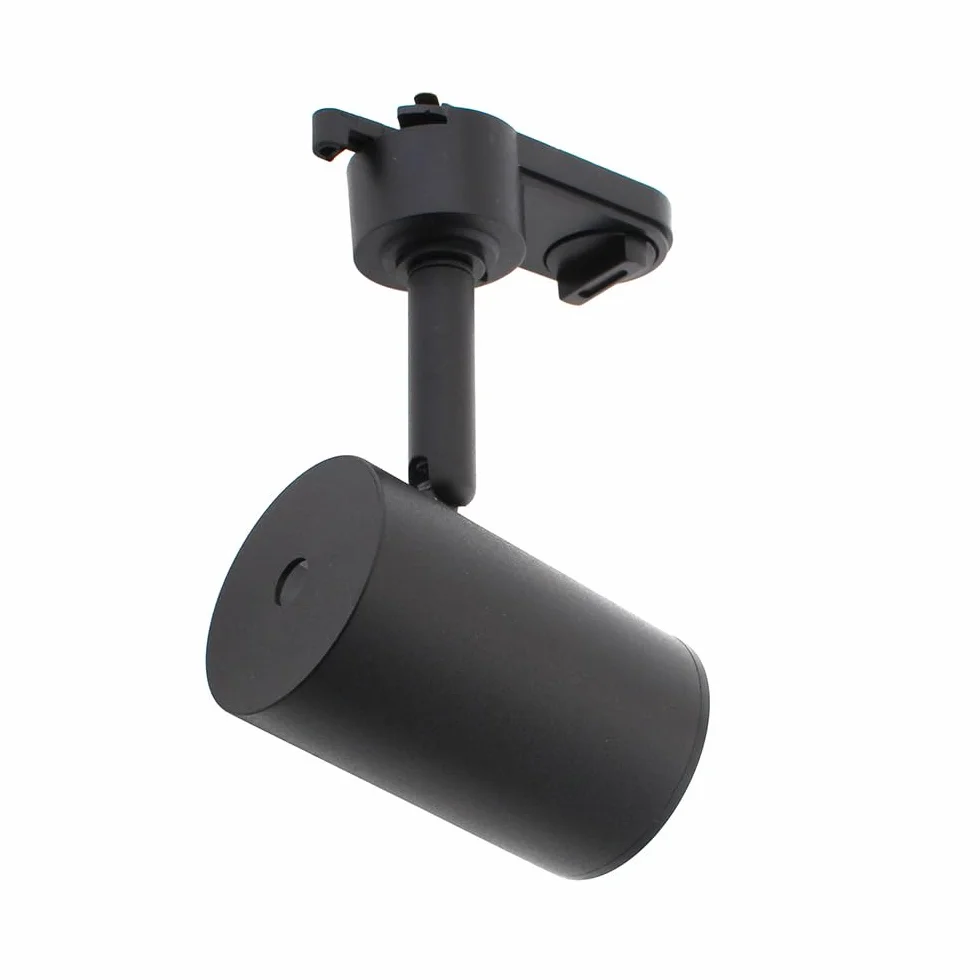 LEDBOX RAIL COOK Housing GU10 negro monofásico