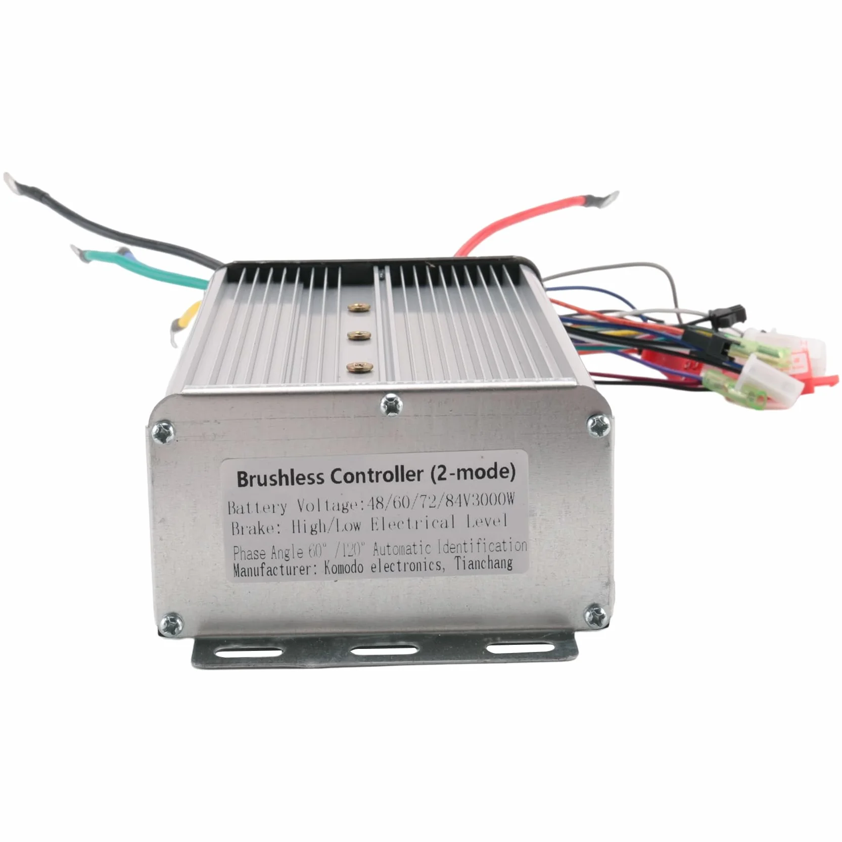 Controlador Inteligente Sin Escobillas 48V 60V 72V 84V 3000W Para Bicicleta Eléctrica