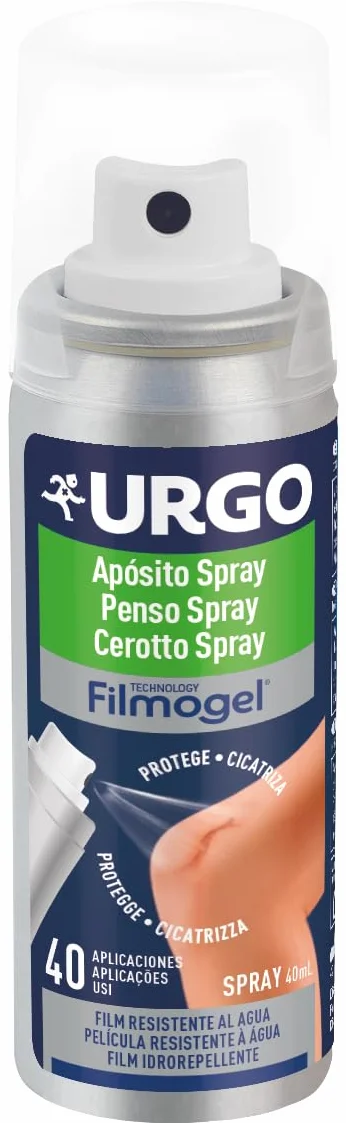 Urgo Apósito Spray Filmogel Cicatrizante Impermeable 40 ml 40 Aplicaciones