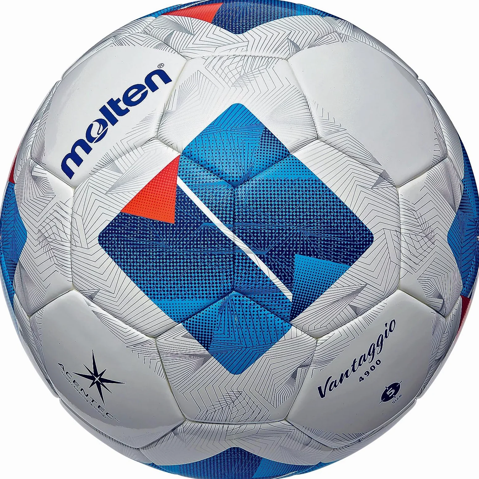 Molten FN4900 Balón de fútbol White/Blue 5