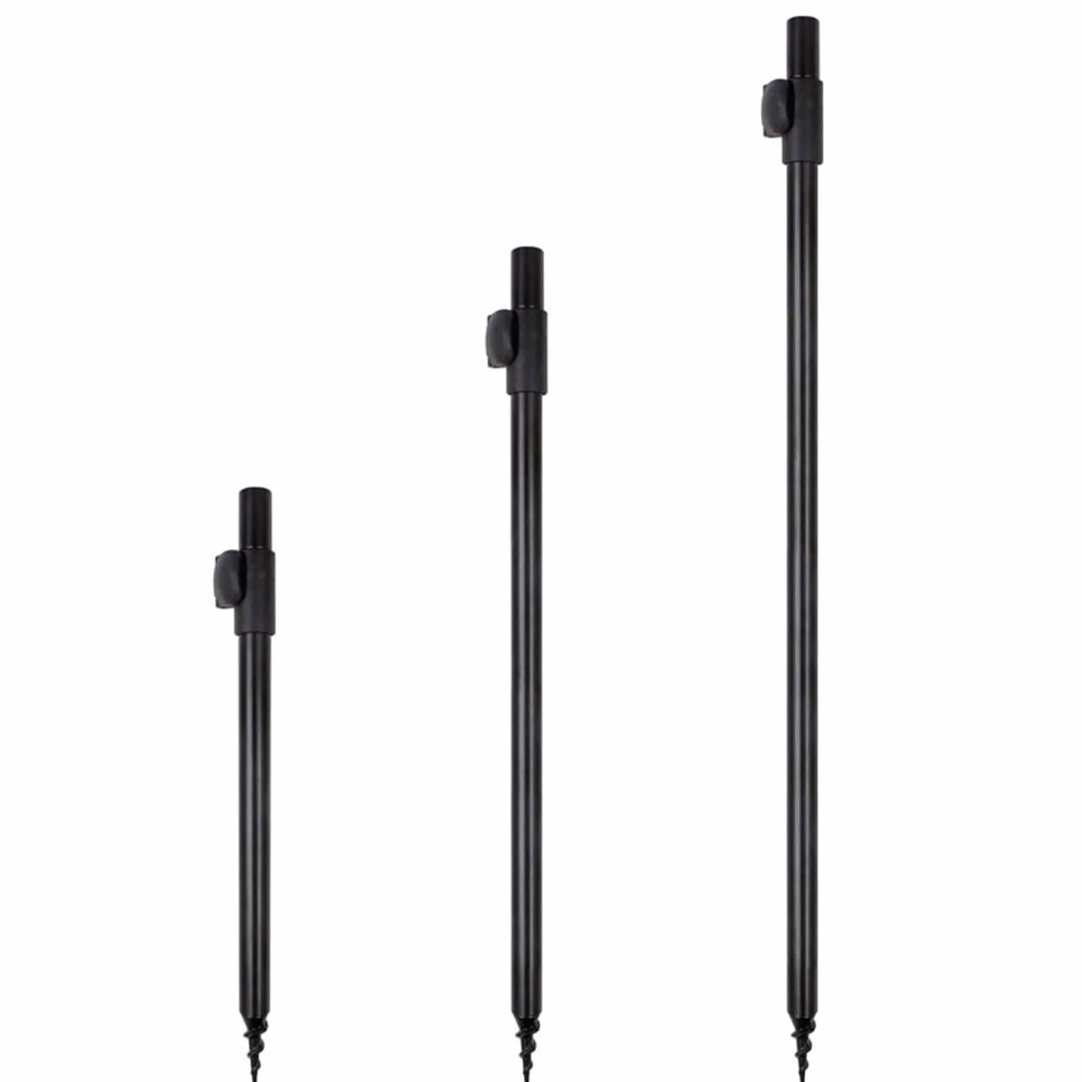 Soporte extensible para caña de pescar, ajustable, para carpas, bancos de pesca de repuesto, soporte para mordeduras, alarma, bancos de carpas ajustables