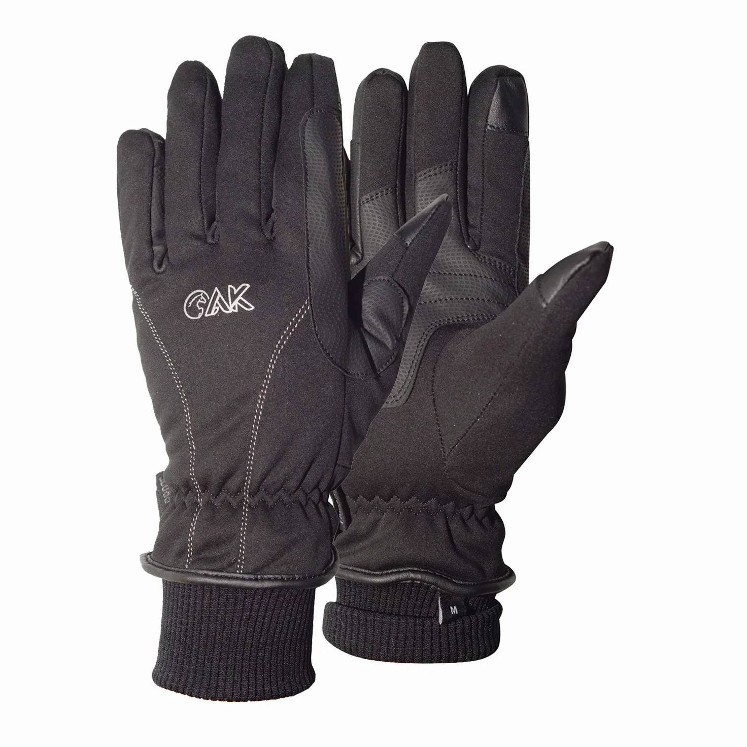 AK AKRS-6820 - Guantes de equitación impermeables unisex para temporada de invierno, guantes ecuestres y para uso diario
