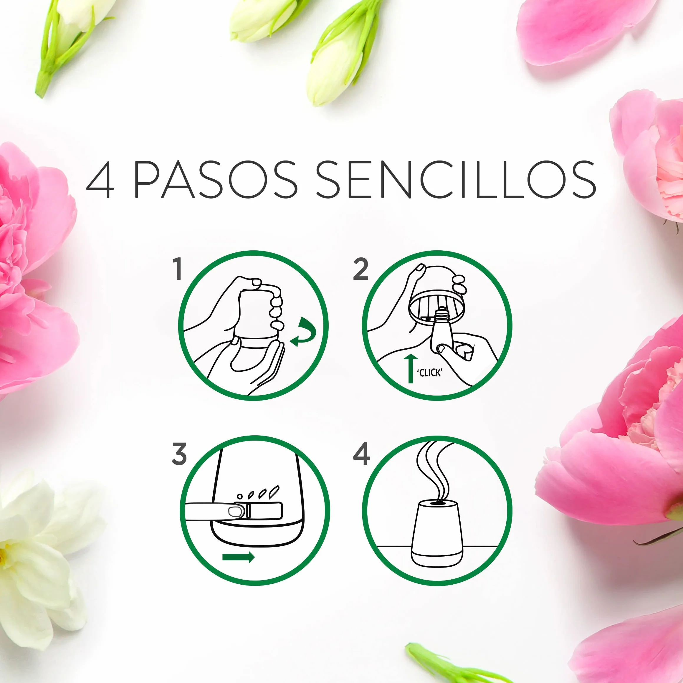 Air Wick Essential Mist Recambio Ambientador Difusor Aceites Esenciales Peonia Jazmín 3x20ml