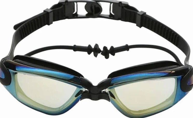Gafas de Buceo for Adultos, Gafas de natación ópticas for Hombres y Mujeres, miopía, Tapones for los oídos for Piscina, Gafas de natación Profesionales Impermeables