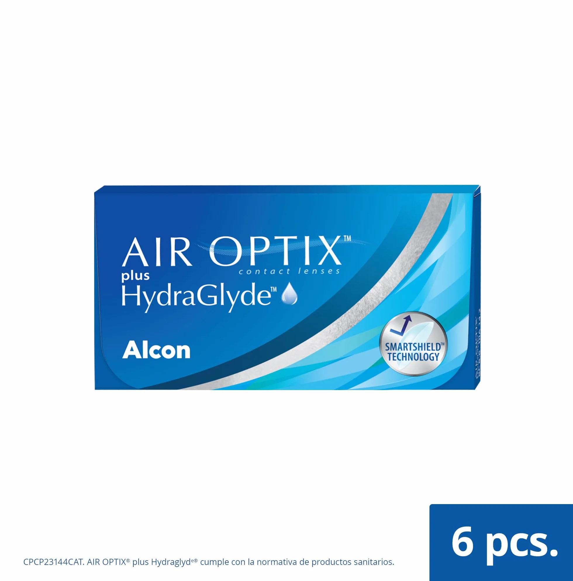 Air Optix plus HydraGlyde Lentes de contacto reemplazo mensual Pack 6 R 8.6 mm D 14.2 mm -2.75 Dioptr