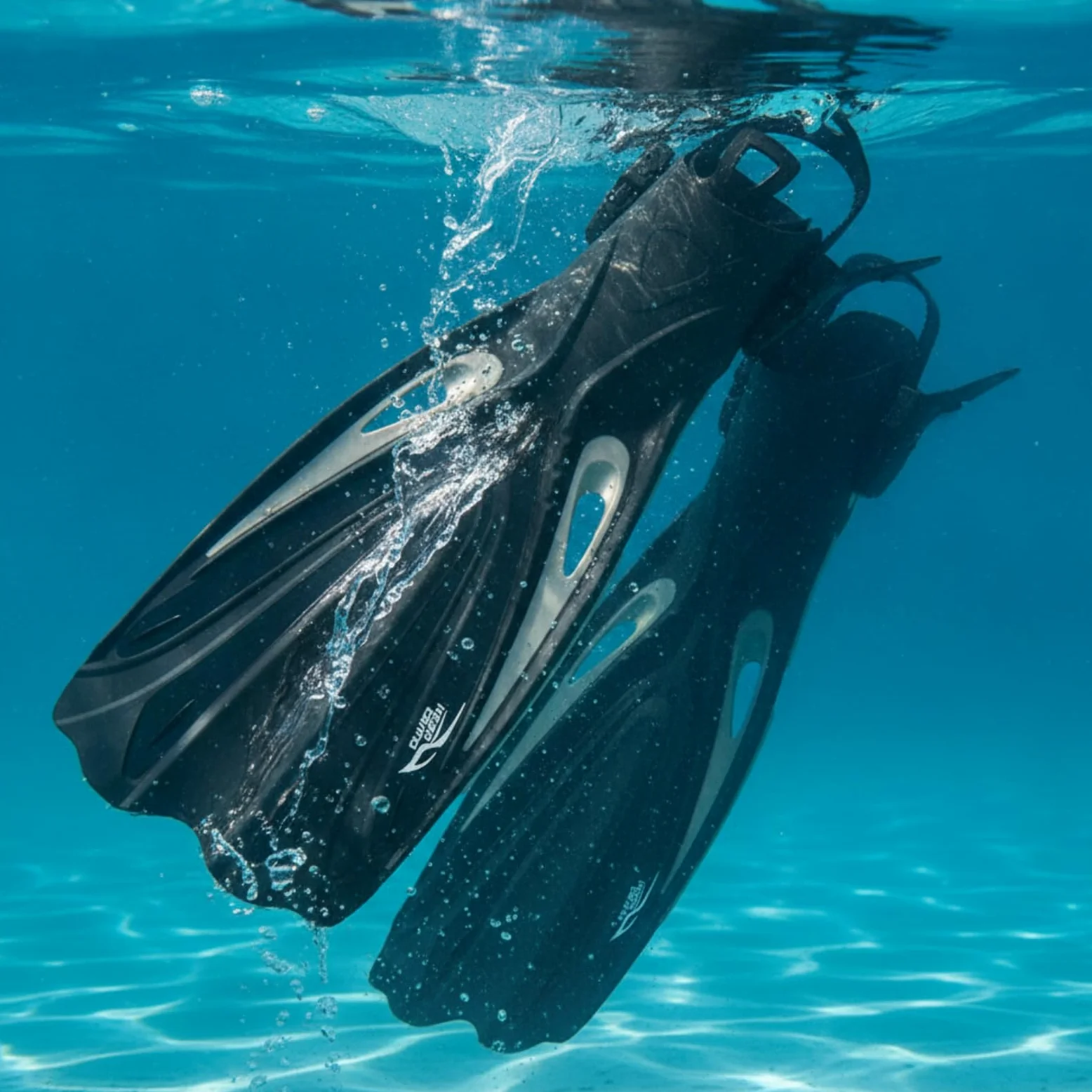 Aletas Buceo con Talón Abierto Aletas Talón Abierto Resisns para Buceadores, Esnórquel