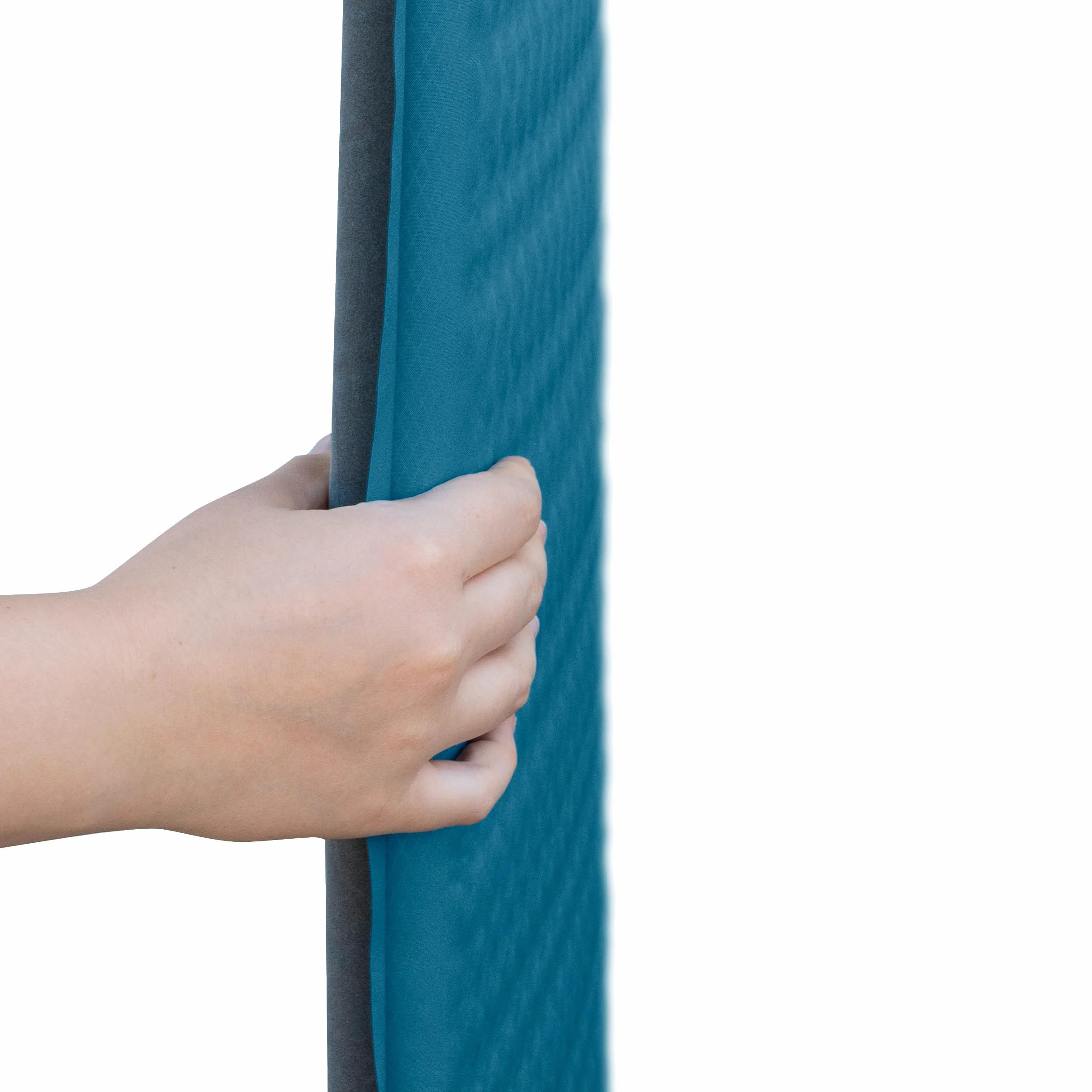outdoorer Trek Bed 1 - colchoneta Aislante autoinflable, 3,1 cm, tamaño Compacto después de Doblar - colchoneta de Trekking Ultraligera