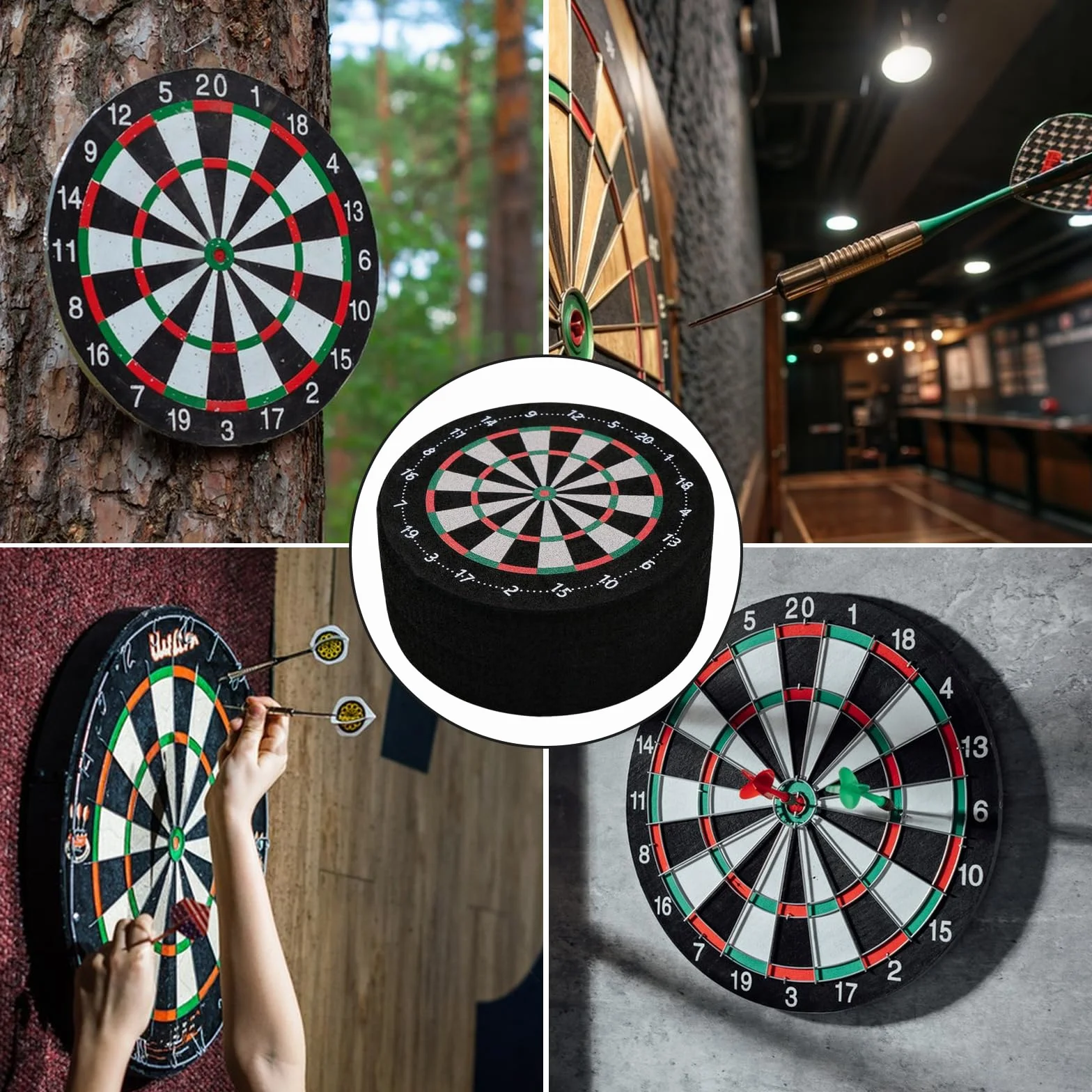 2 Piezas Soporte para Dardos Mini Portátil Independiente, Accesorios para Dardos Que Ahorran Espacio, para Casa, Club y Práctica con Dardos de Punta Blanda y de Acero