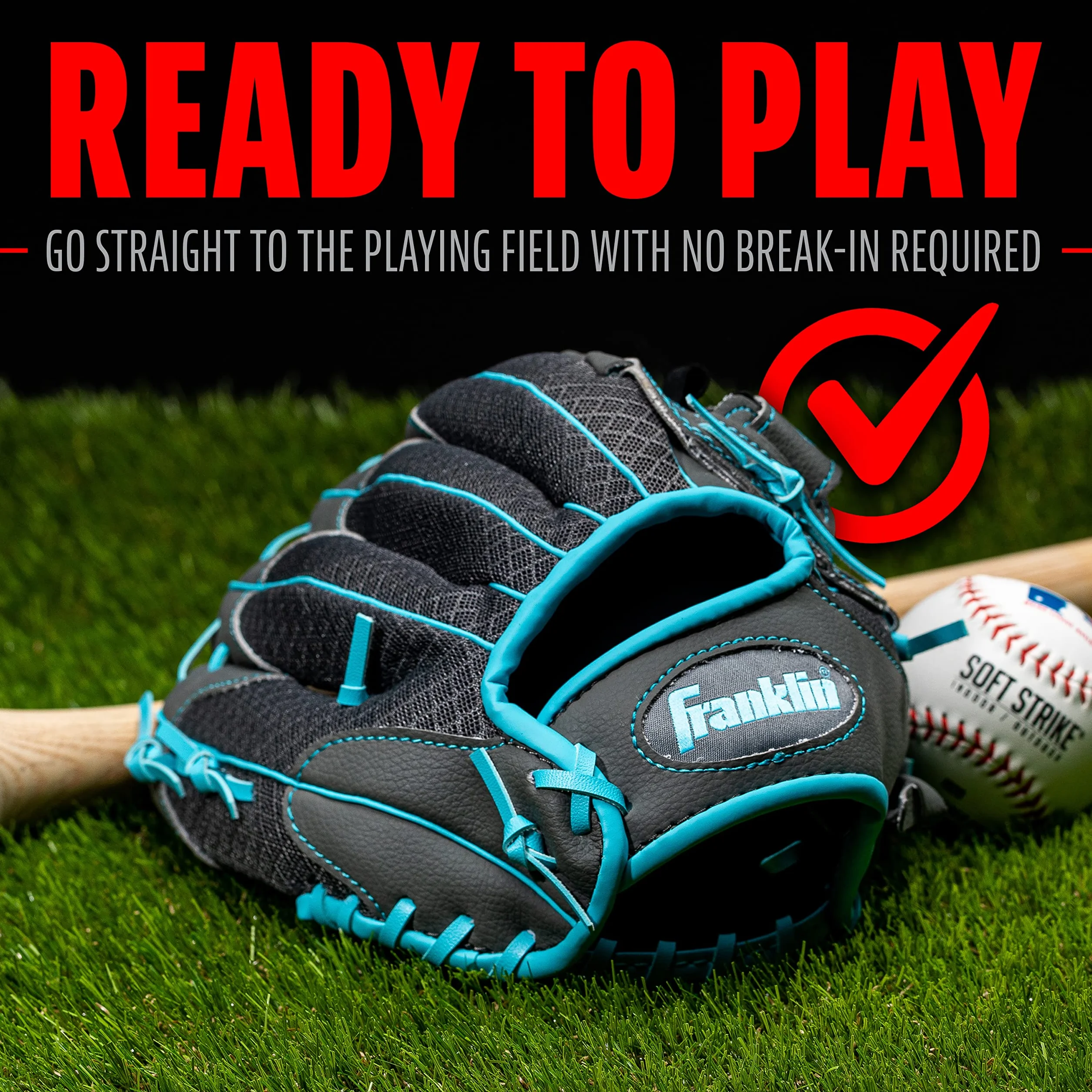 Franklin Sports Teglobe Infinite Web/Shok-Sorb Combo Series Guante de Campo 10.5 Pulgadas