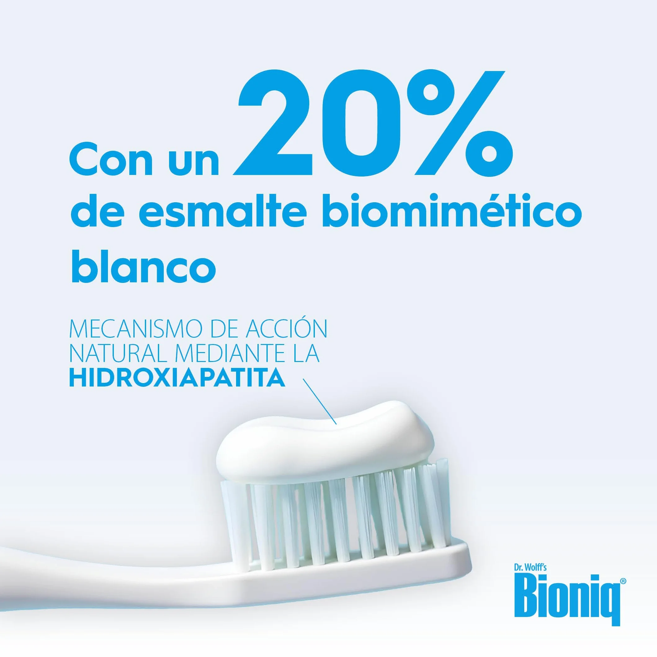 Bioniq® White Filler Pasta dental blanqueadora 100 ml con hidroxiapatita sin flúor