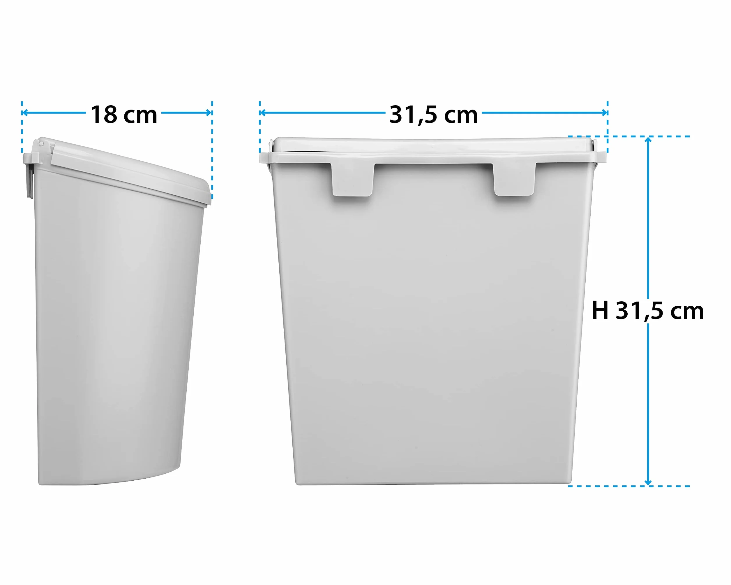 BRUNNER Pillar XL - Cubo de basura para caravana o camping