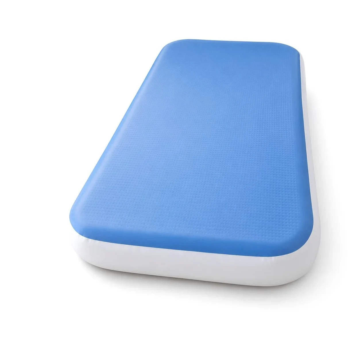 Colchón Hinchable Individual para Camping, Colchoneta Inflable Portátil con Bomba de Pie, Esterilla Hinchable Resistente para al Aire Libre