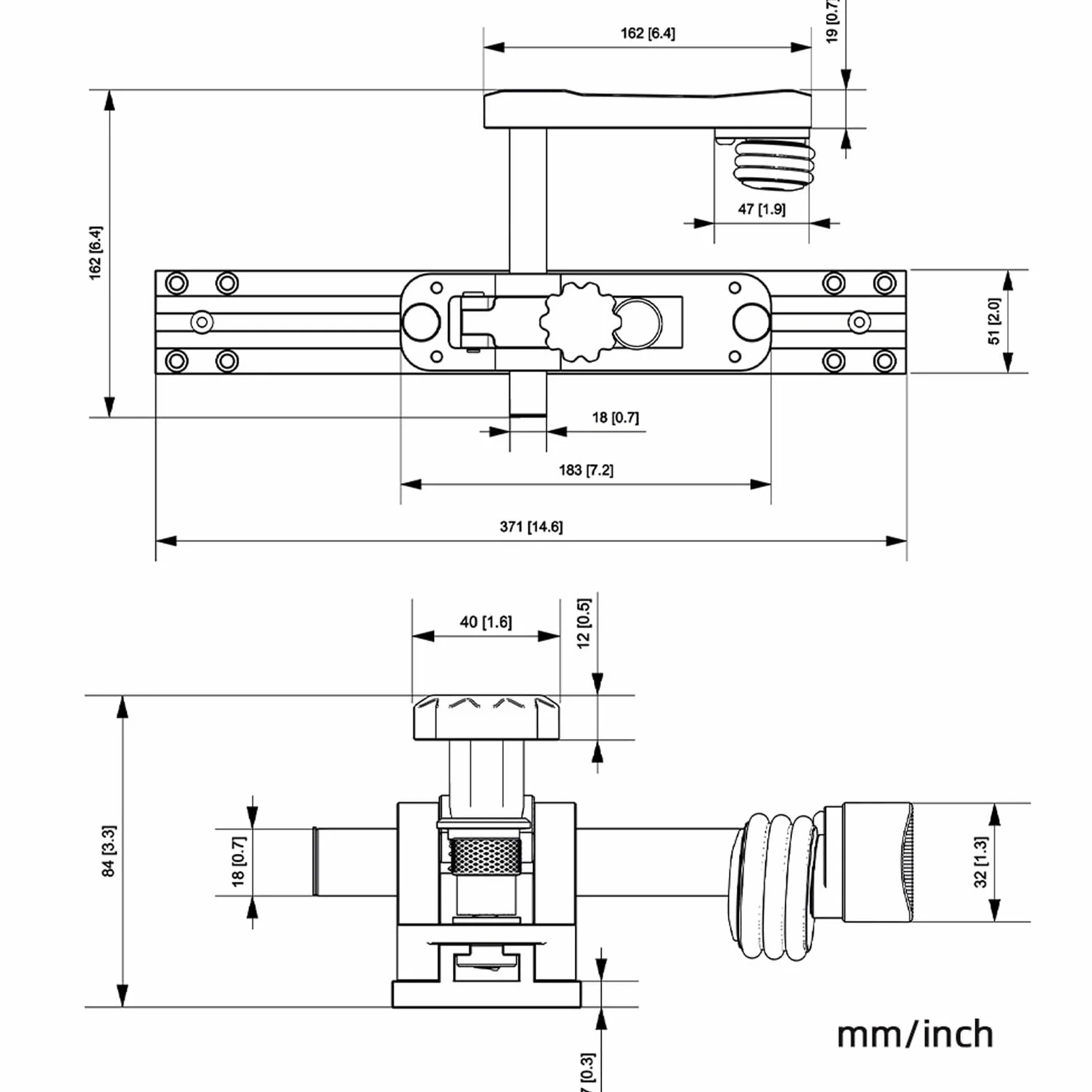 Guía de Empuje para Sierra de Mesa Aleación Aluminio Resistente, Diseño Rodamiento Unidireccional, Uso Flexible para Diferentes Objetos Procesamiento, Ideal Aficionados a la Carpintería