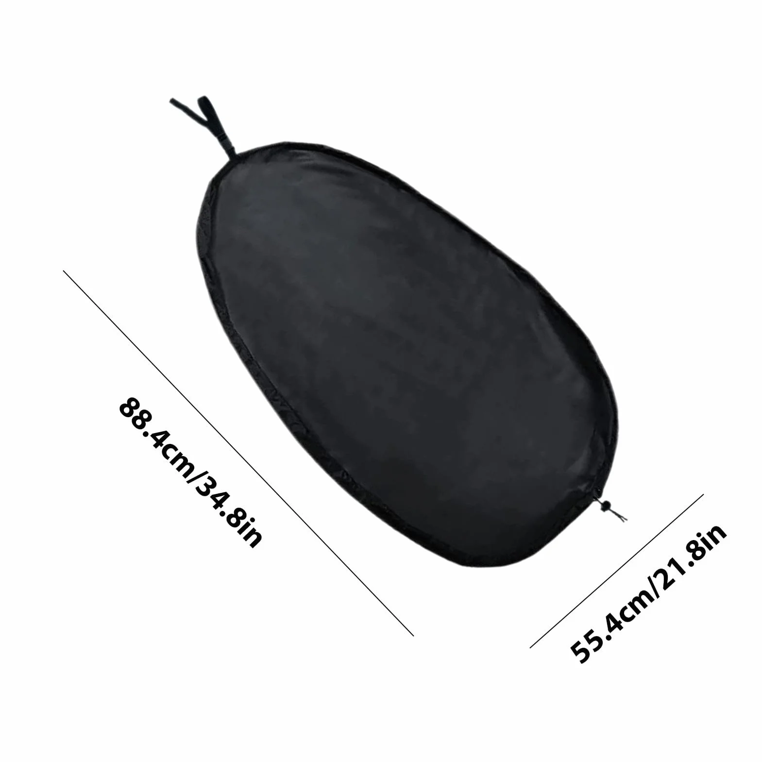 Cubierta impermeable para kayak, cubierta de escotilla de kayak, cubierta de escotilla de transporte para kayak, junta de cabina de kayak, almacenamiento de kayak al aire libre, tela impermeable a