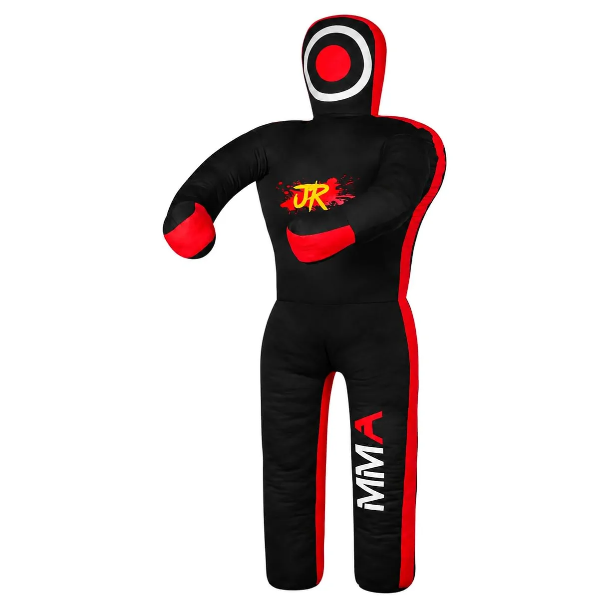 Maniquí de práctica de MMA (posición de pie) para boxeo, lucha, lanzamiento, agarre, karate, jiu-jitsu, entrenamiento de lucha libre, sin relleno