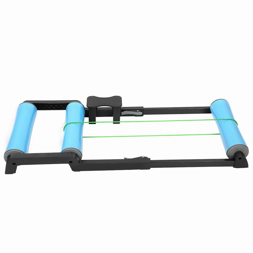 Soporte de Entrenamiento para Bicicletas de Interior Plataforma de Rodillos de Entrenamiento de Bicicleta Ajustable para Bicicletas de montaña y de Carretera 24 29 Pulgadas