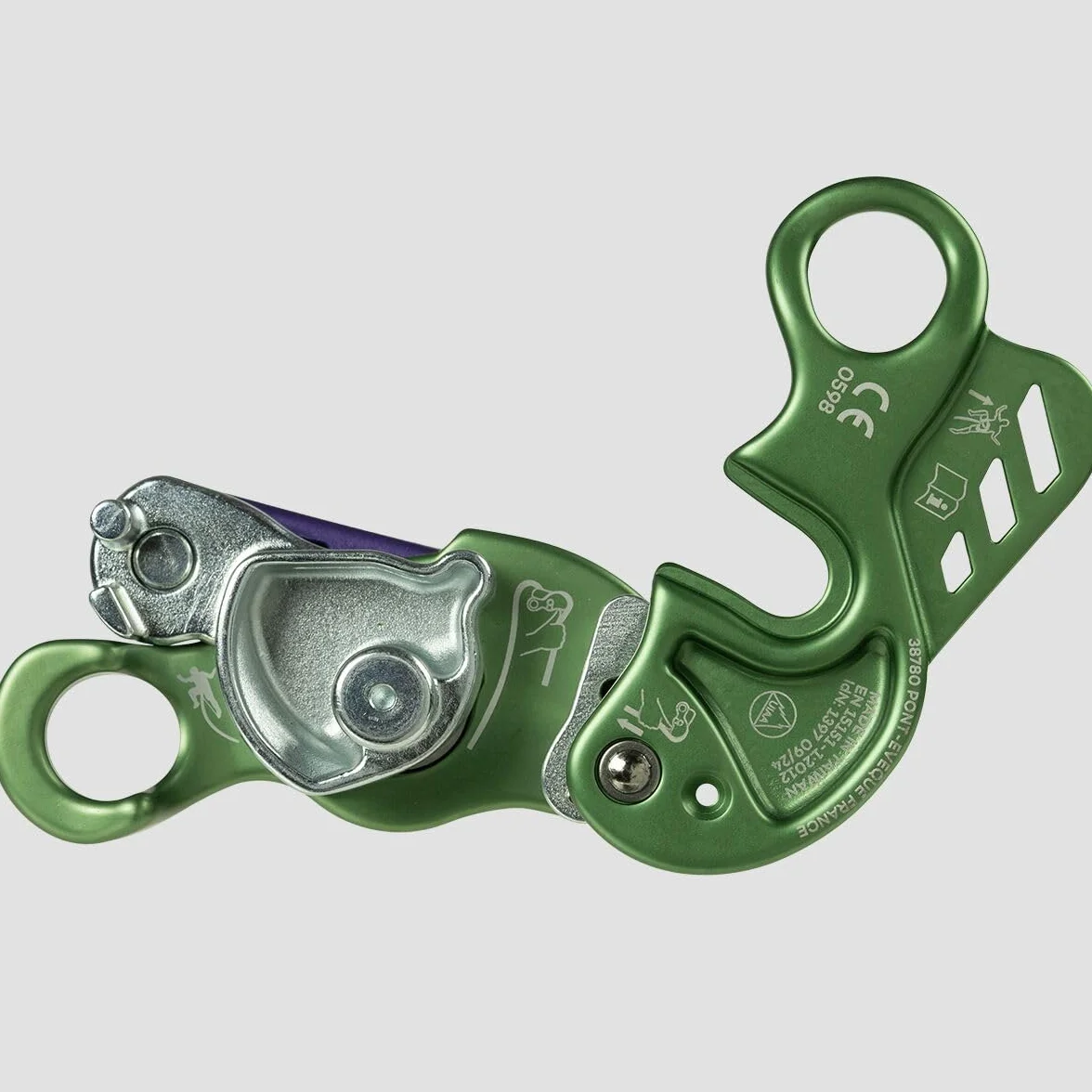 Beal Birdie - Dispositivo de seguridad unisex (talla única), color verde