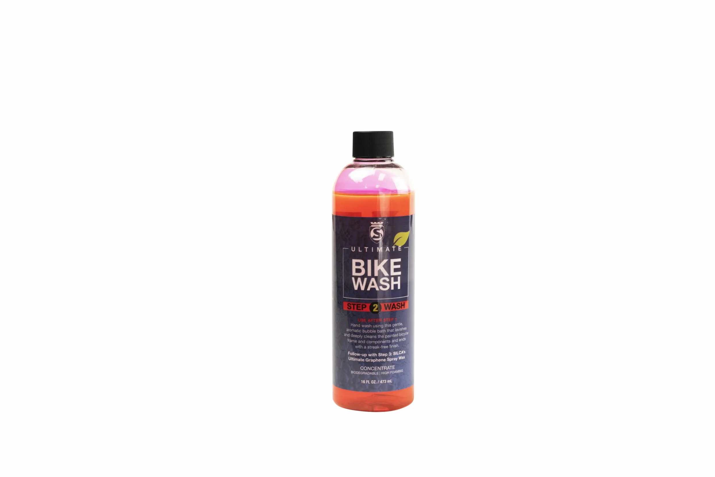 SILCA Bicycle SPA Ultimate Ceramic Waterless Wash - Botella pulverizadora de 16 oz - Formulación SiO2 - Aroma a piña Colada - Encapsulación - Lavado de Marco para Bicicleta