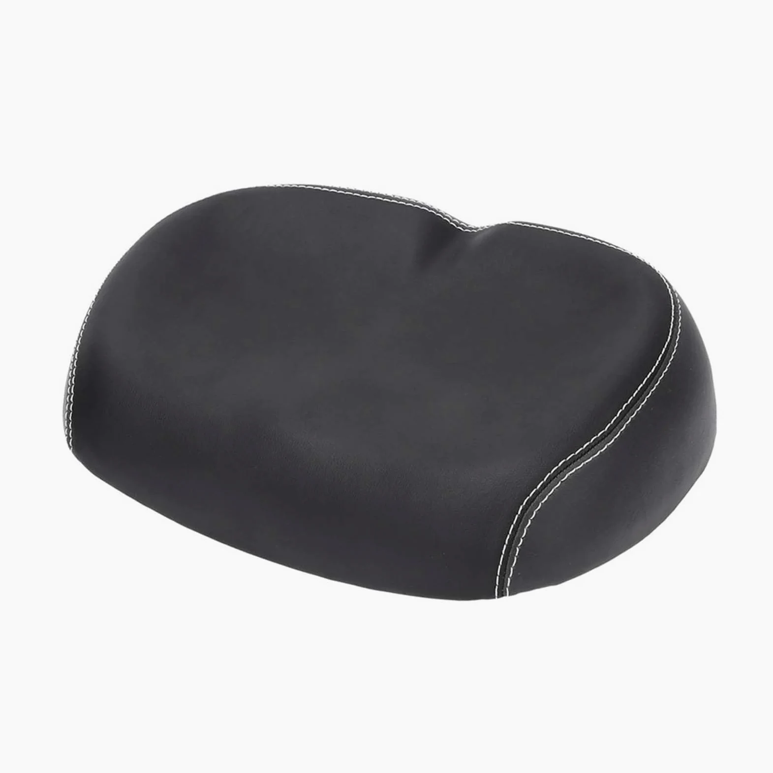 Sillín de Bicicleta Sin Nariz Asientos de Bicicleta para Hombres Negro Ensanchar Sin Asiento de Bicicleta Nasal Reemplazo de Sillín Ciclismo Sory para Bicicleta
