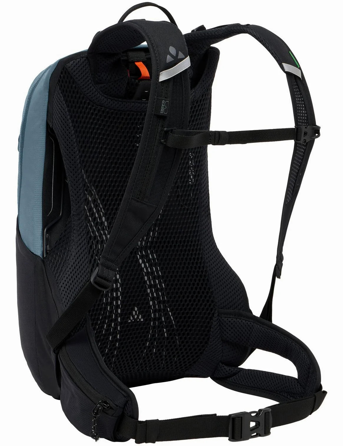VAUDE Trailvent 10 – Mochila para bicicleta de montaña de 10 l, ligera mochila de montaña con respaldo de malla transpirable, compartimento para sistema de hidratación y elementos reflectantes, ideal