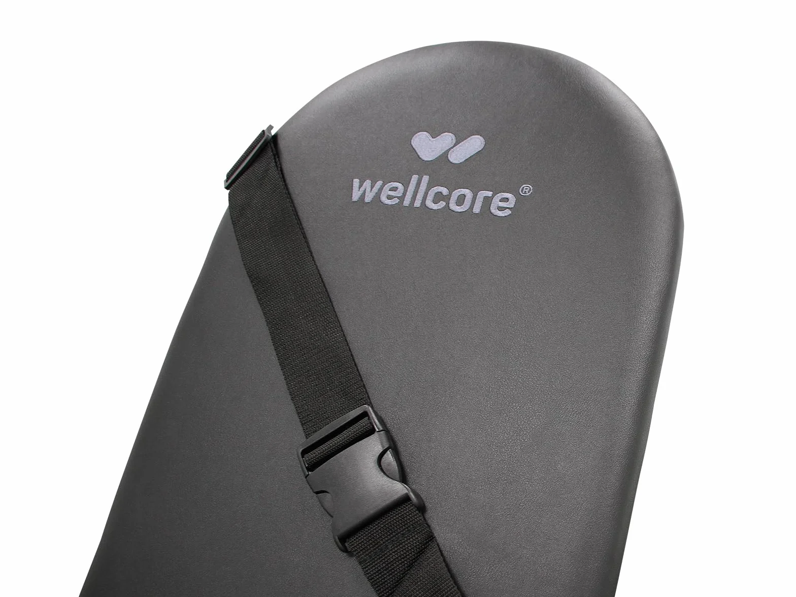QUIRUMED WELLCORE - Tabla de Inversión | Alivio de Tensión Muscular | Altura y Reposapiés Regulables | Soporta hasta 150 kg | Estructura de Aluminio, Negro