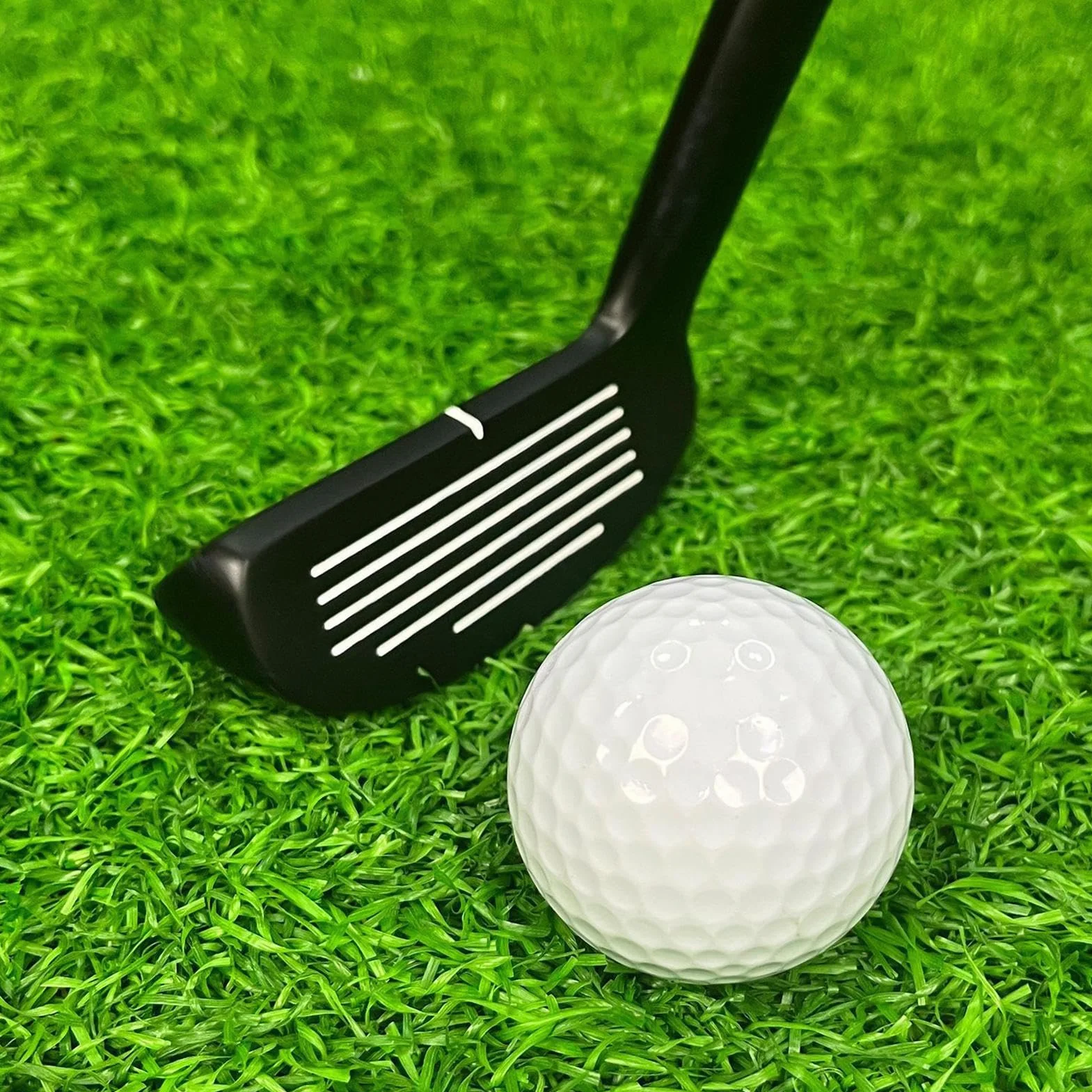 Chipper, de Golf para Hombre, Pala telescópica de aleación de Zinc, Ajustable con Escala, para diestros y Zurdos, Putter de Golf Resistente, para niños Adultos