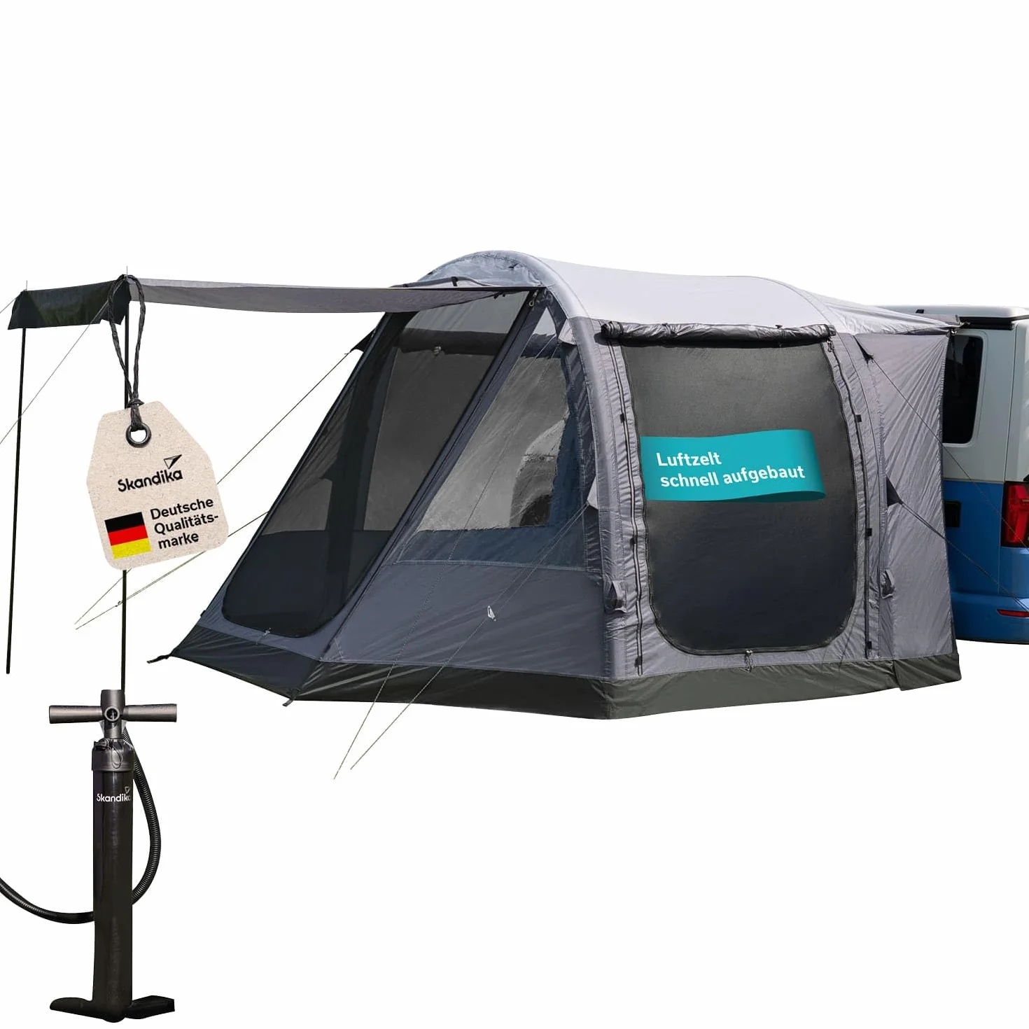 Skandika Aarhus Travel 2 / Aarhus Air Protect Tienda de campaña para autobús |con/sin Air Protect, 2 Personas, Independiente, 2 m Altura, mosquitera
