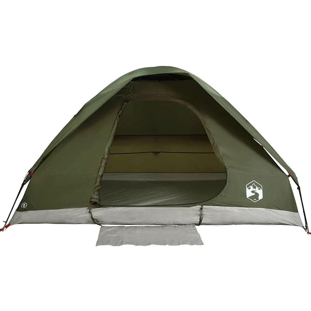 Tienda de campaña ligera para 6 personas con toldo extraíble, tienda familiar impermeable con práctica bolsa de transporte