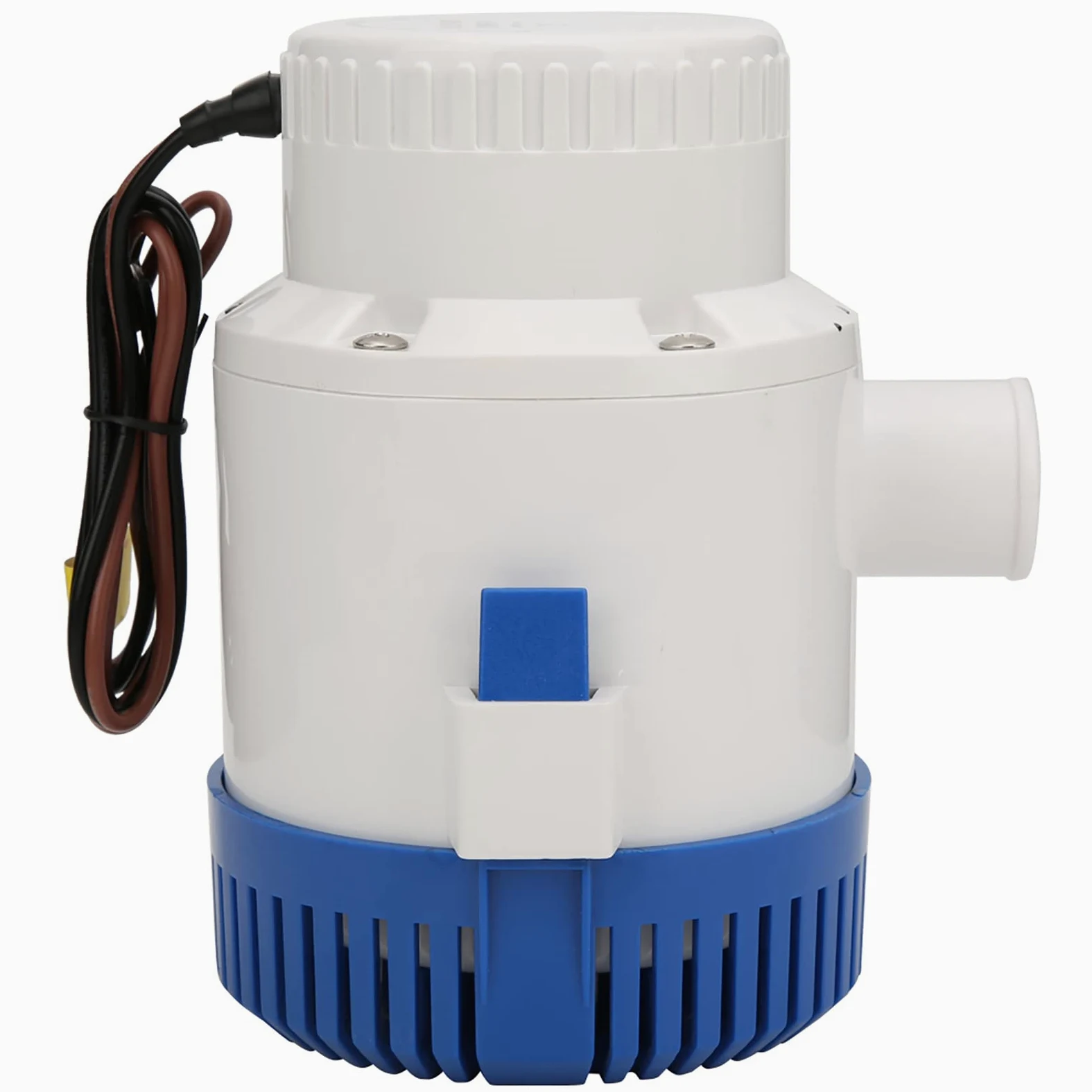 Para Bomba de achique, Bomba de Agua Sumergible automática para Yates horizontales Grandes de 24 V, construcción de Grado Marino Resistente, eliminación eficiente de