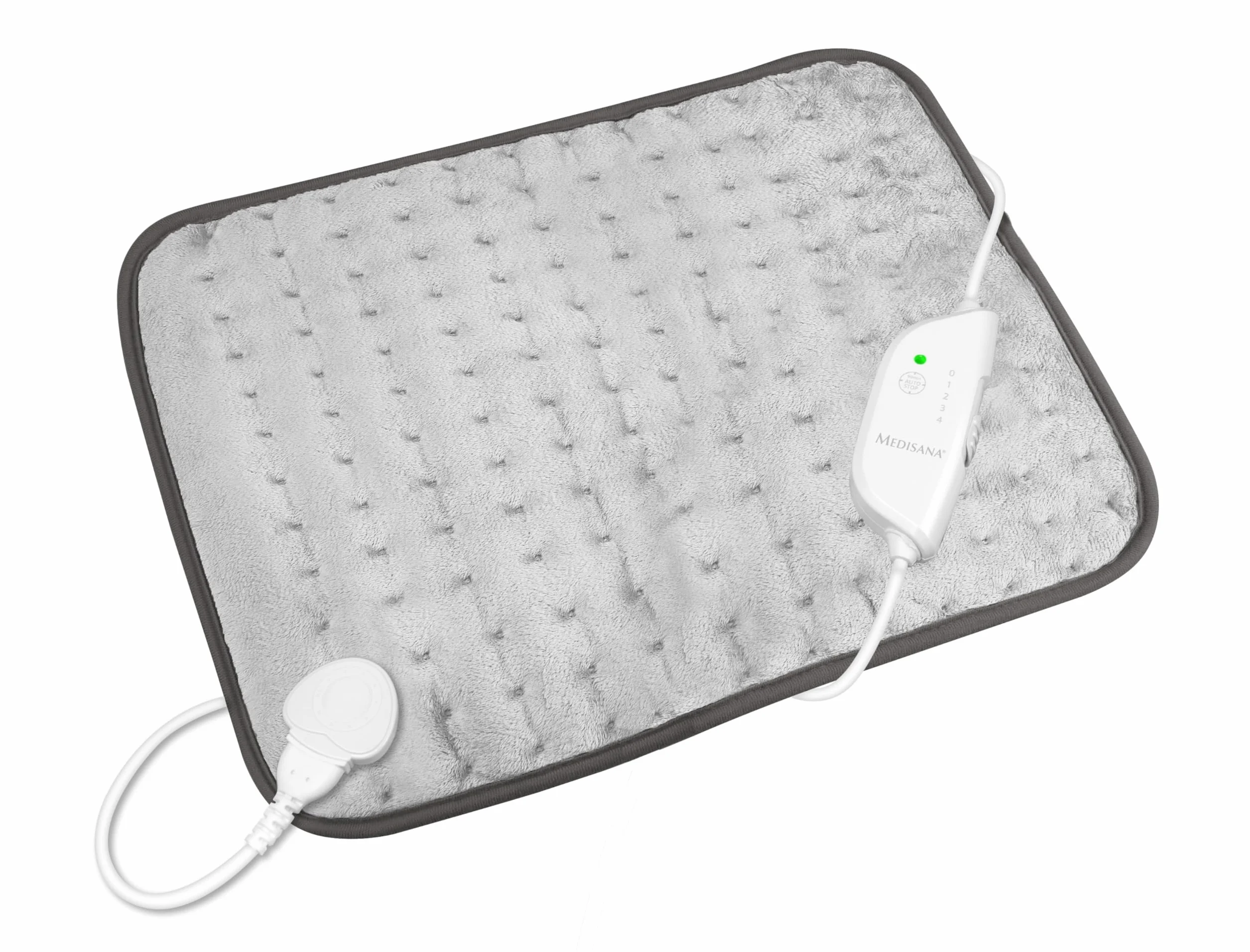 medisana HP 650 almohadilla térmica, manta electrica para espalda, zona lumbar y cuello, 4 niveles de temperatura y protección contra sobrecalentamiento, esterilla eléctrica con apagado automático