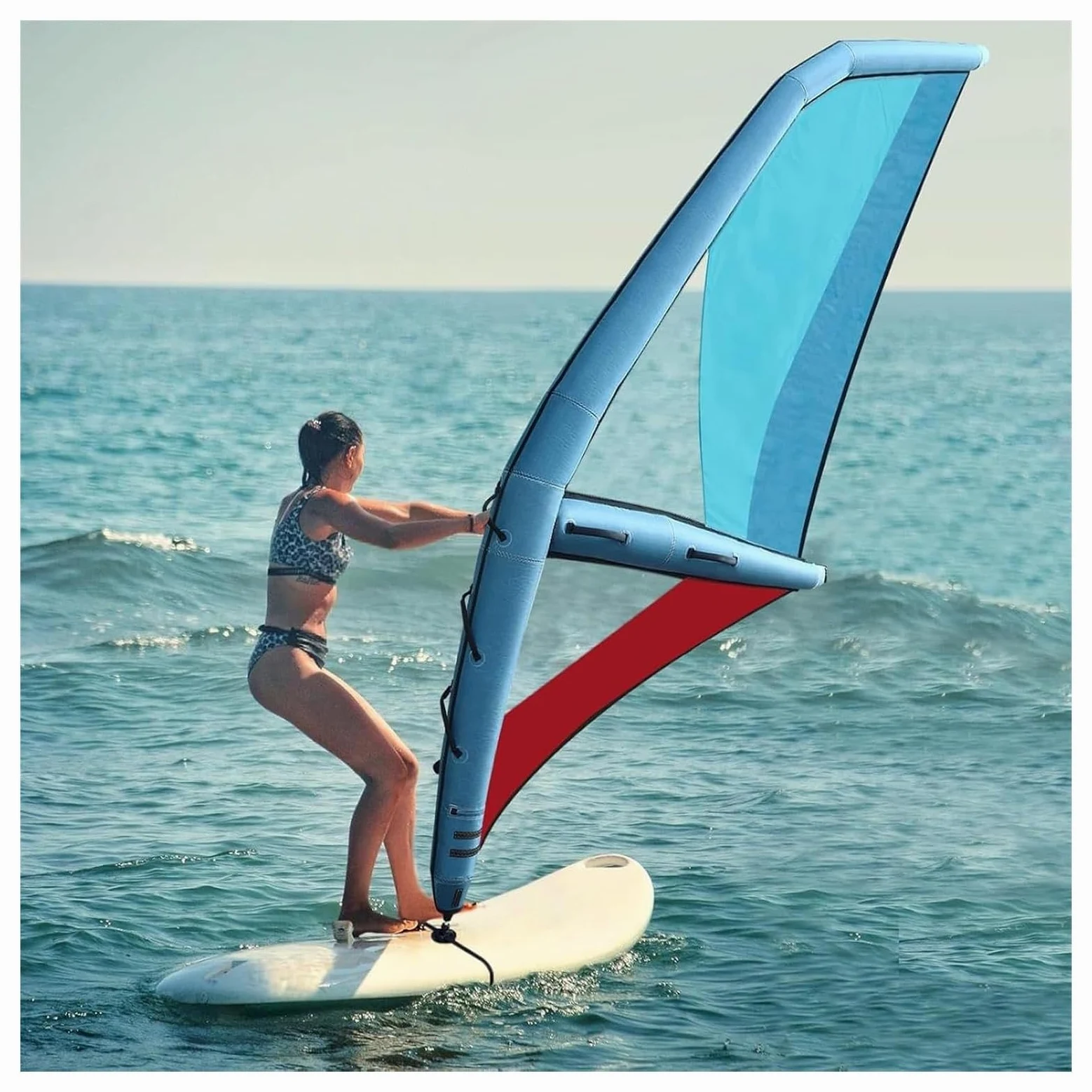 Tabla De Paddle Surf Hinchable Profesional Sup, Tabla de Windsurf Hinchable, Wing Foil, Tabla de Windsurf de Mano