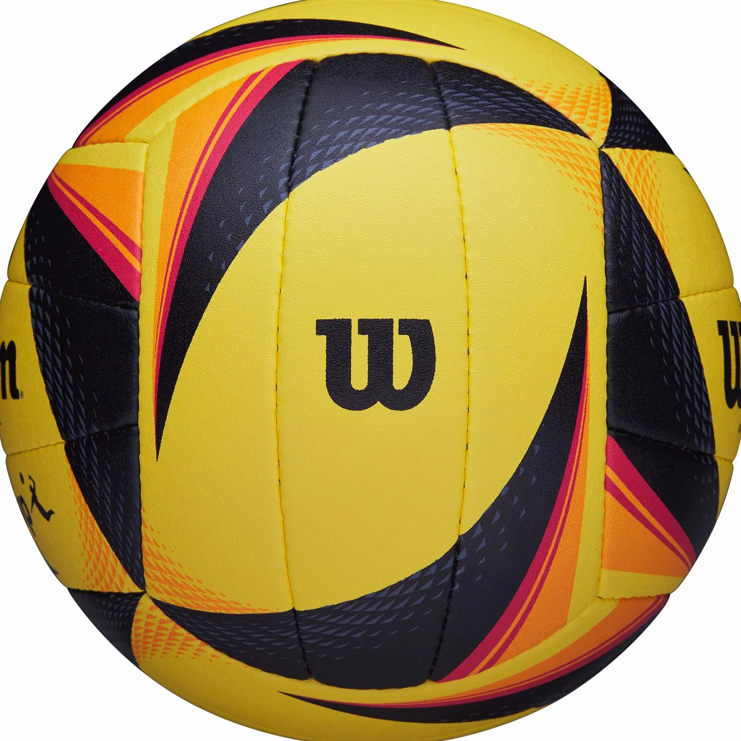 Wilson WTH00020XB Balón de Voleibol Optx AVP Game Ball Tamaño Oficial Amarillo/Negro