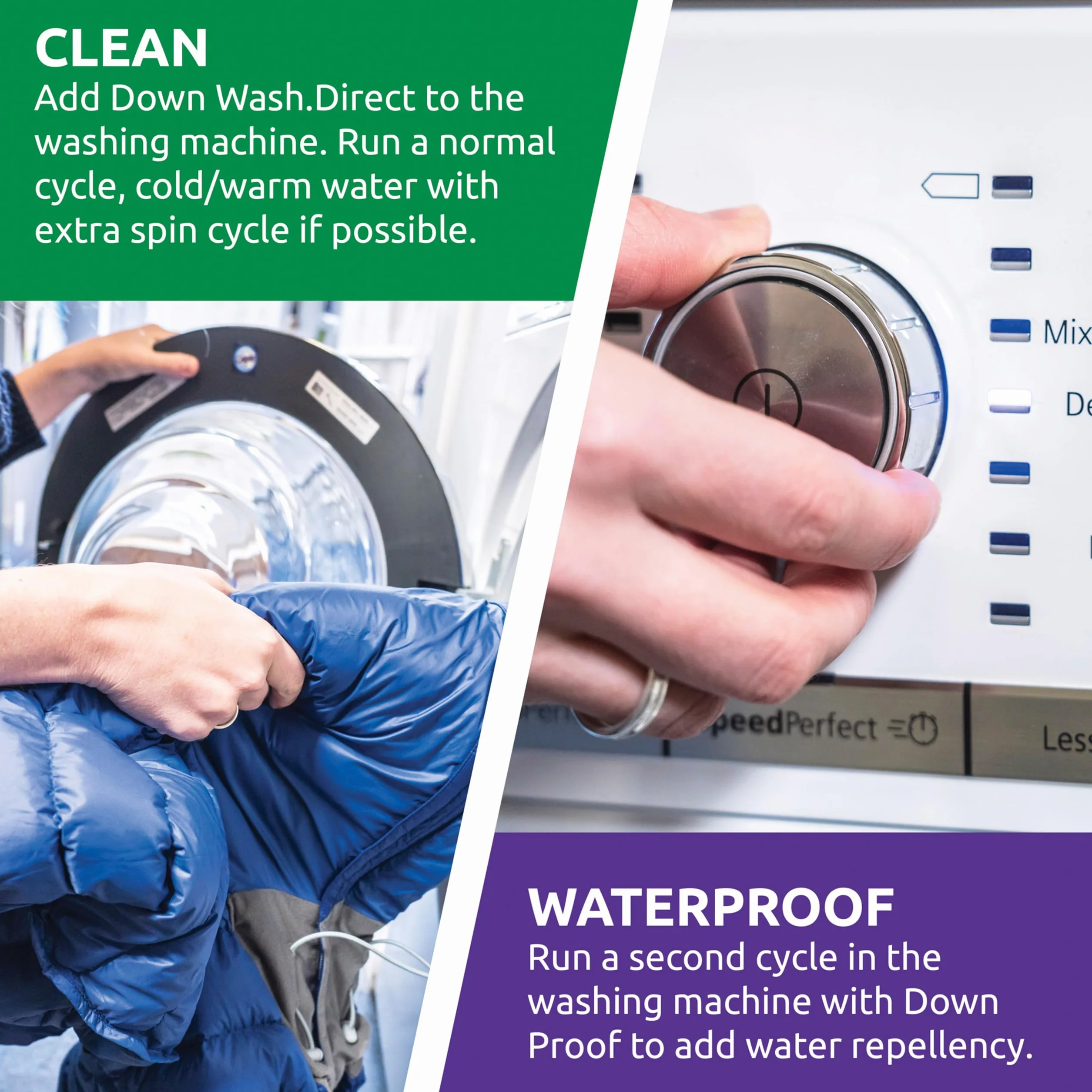 Nikwax Cotton Proof - Botella liquído para protección de algodón