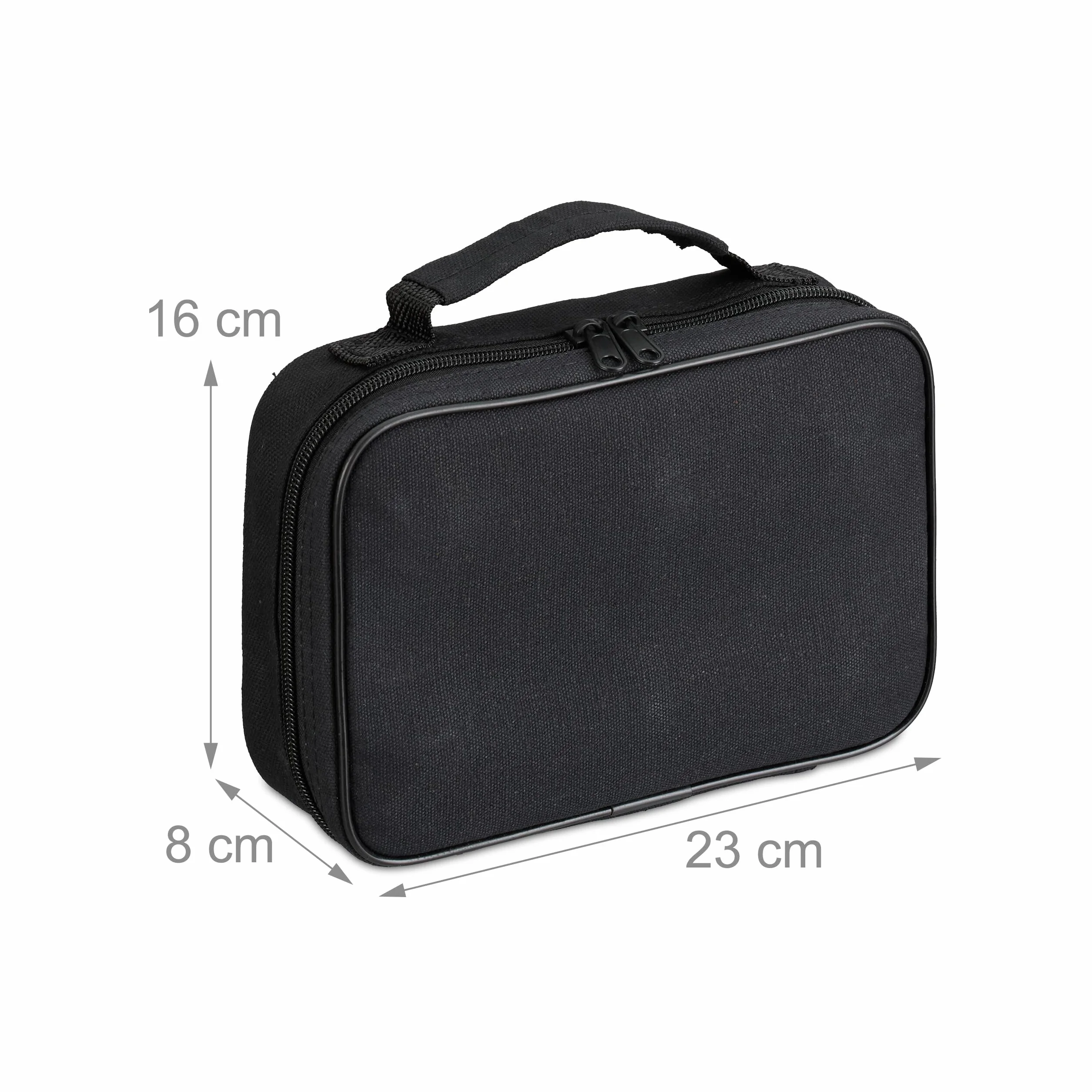 Relaxdays Juego de Petanca 6 Bolas de Acero con Boliche, Cuerda y Bolsa