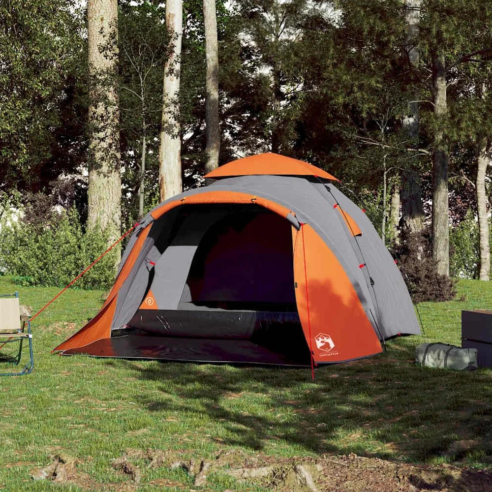 Carpa exterior verde impermeable con sistema de liberación rápida, T-poliéster, ligera y portátil para aventuras de camping