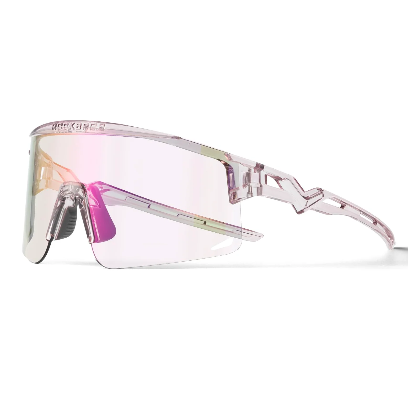 ROCKBROS Gafas de Ciclismo Polarizadas Gafas de Sol Deportivas para Hombre y Mujer Protección UV Montura TR90 para Ciclismo MTB Running Pesca Deportes al Aire Libre