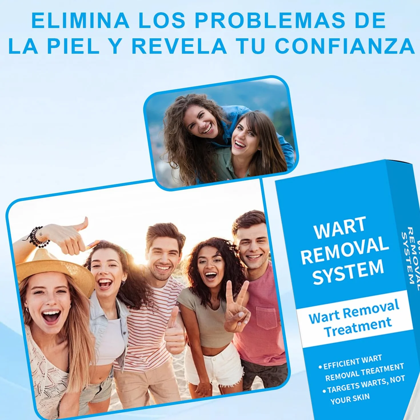Removedor de verrugas de acción rápida - Lápiz con ácido salicílico y pincel de precisión (2.5ml)