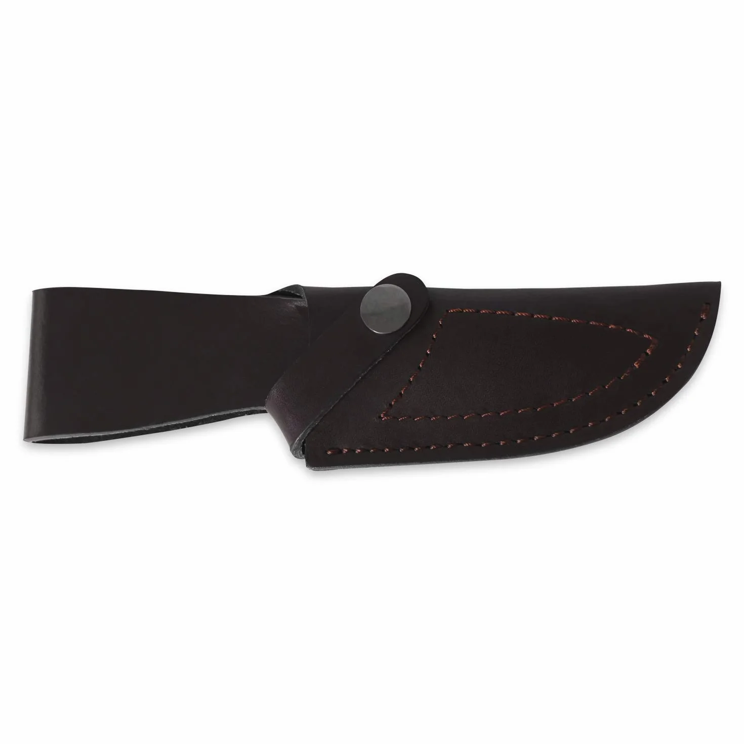 iFIELD Cuchillo desollador Camper EL29015, Mango Stamina Decorada, Hoja Acero INOX de 10,5 cms, Largo Total 22,5 cms, con Funda de Piel, Herramienta de Camping para Pesca, Caza, Actividad Deportiva