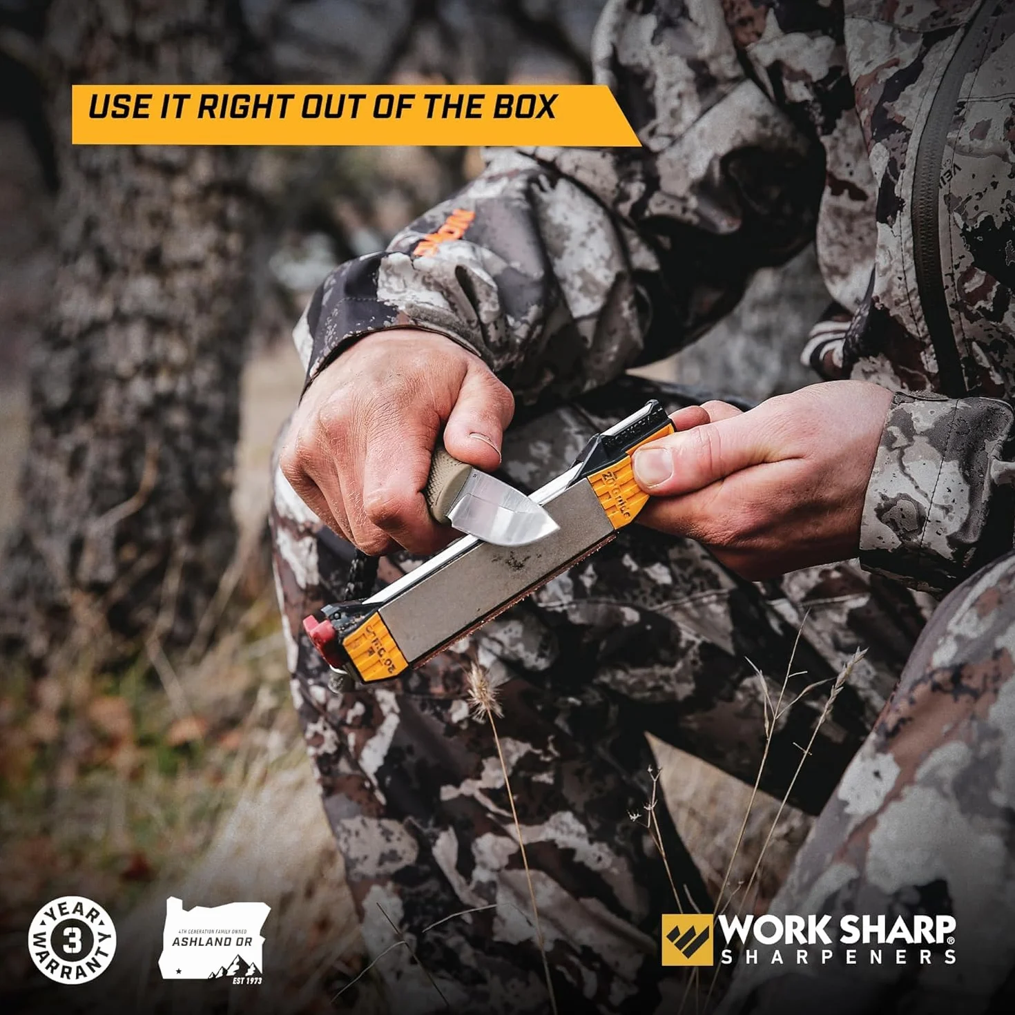 Work Sharp WSGFS221 - Afilador de Mano