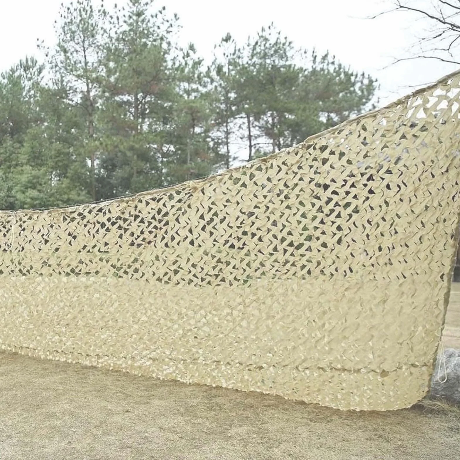 Red de Camuflaje para Parasol, 5x10m Red De Camuflaje para Caza Militar, 210D Tela Oxford Pantalla De Privacidad, para Decoración De Jardín, Sombril