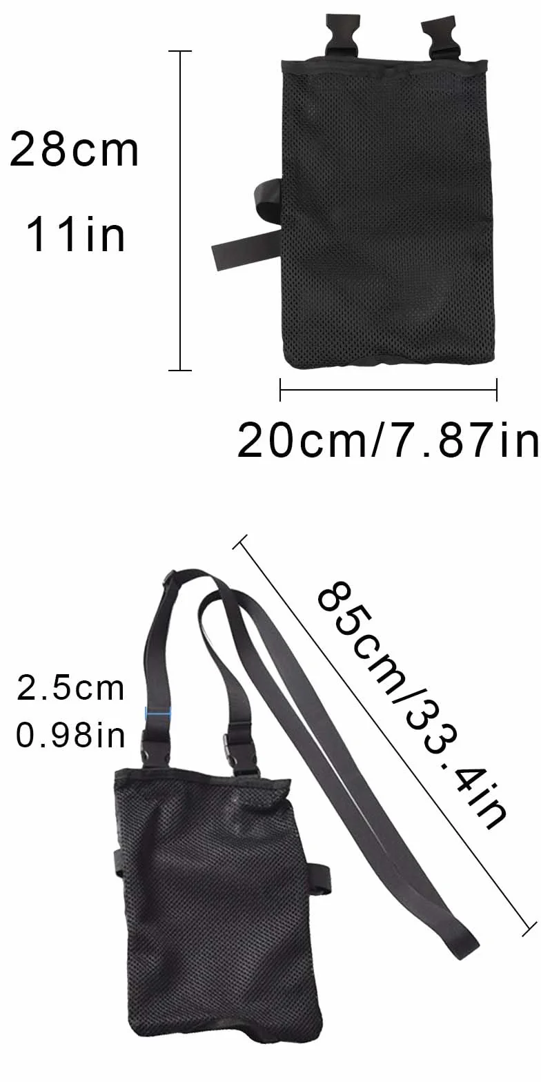 Taschen für Urinbeutel, Bolsas para Catéter, Bolsa de Pierna Ajustable 28 cm x 20 cm